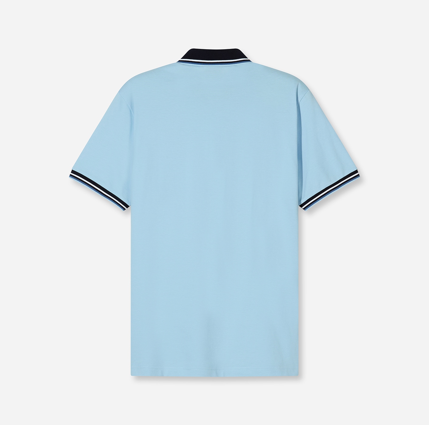 OLYMP Poloshirt »Casual« farbliche Kontrast-Details