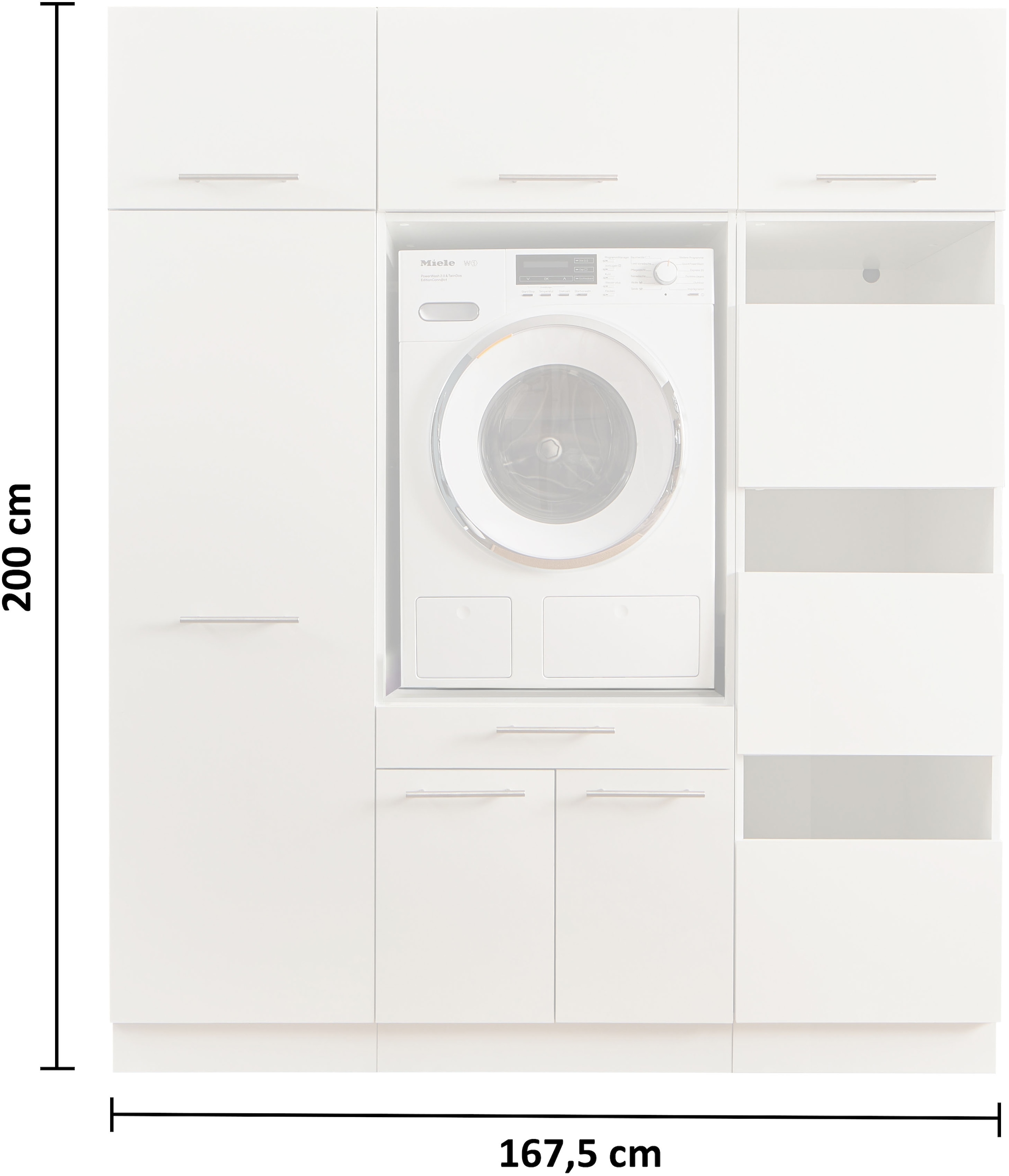 Laundreezy Mehrzweckschrank-Set »LAUNDREEZY LDSK9«