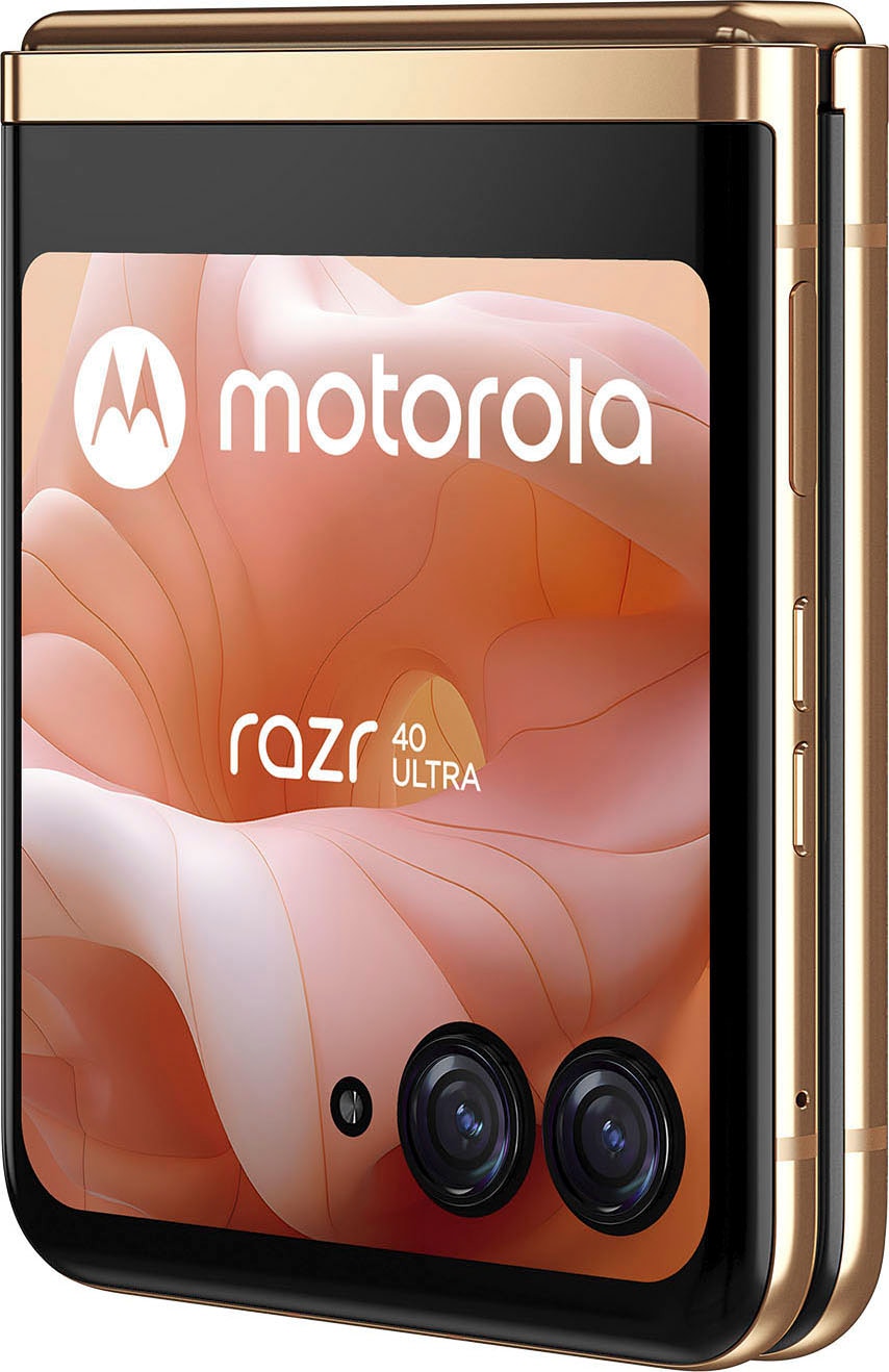 Motorola Smartphone »Motorola razr40 ultra«, Peach Fuzz
