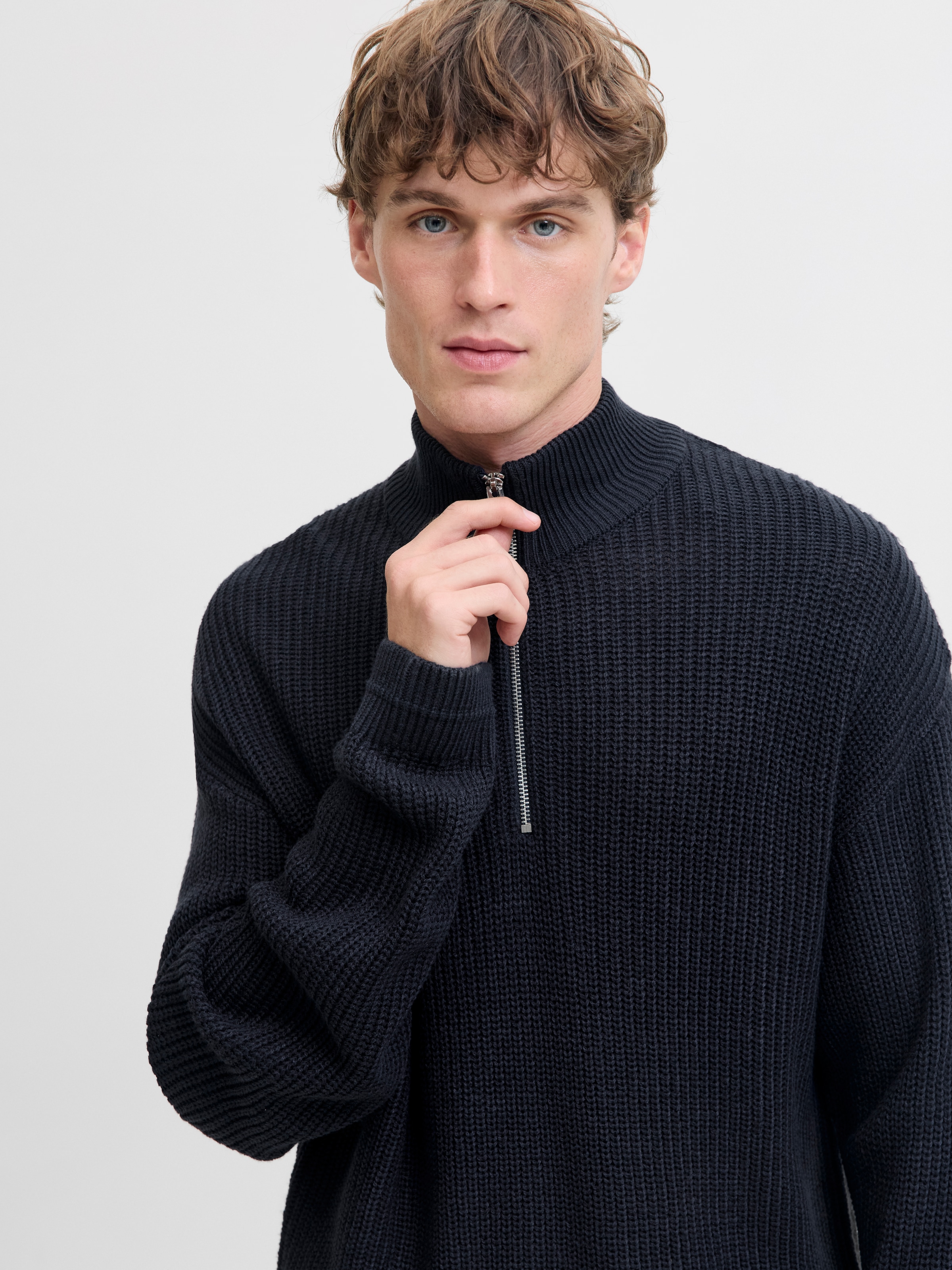 Jack & Jones Troyer »JJKAITO KNIT HALF ZIP BF«