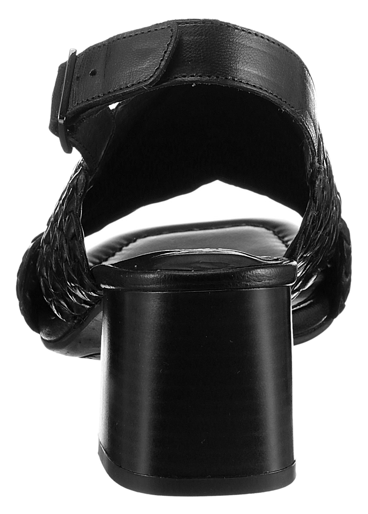 Ara Sandalette »BRIGHTON«, Sommerschuh, Sandale, Blockabsatz, in Flecht-Optik, Bequemweite G