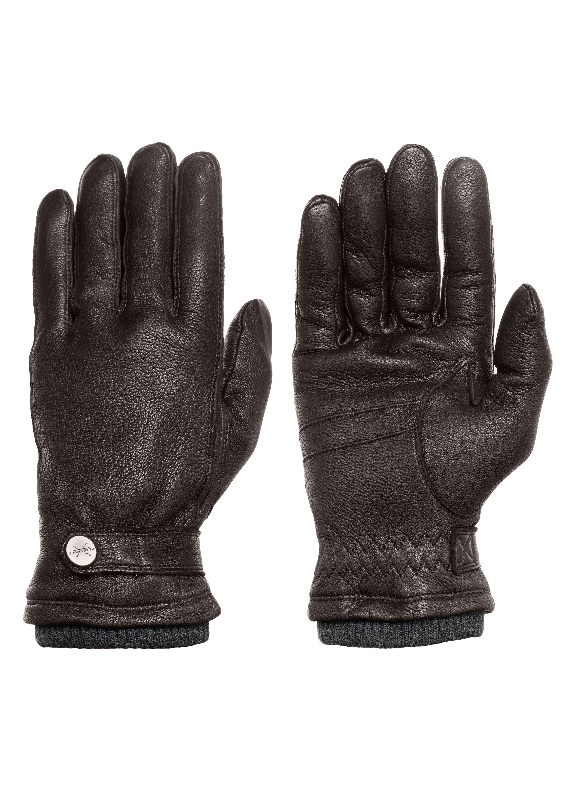 PEARLWOOD Lederhandschuhe »Freddie« Atmungsaktiv, Wärmeregulierend, Wind - und Wasserabweisend