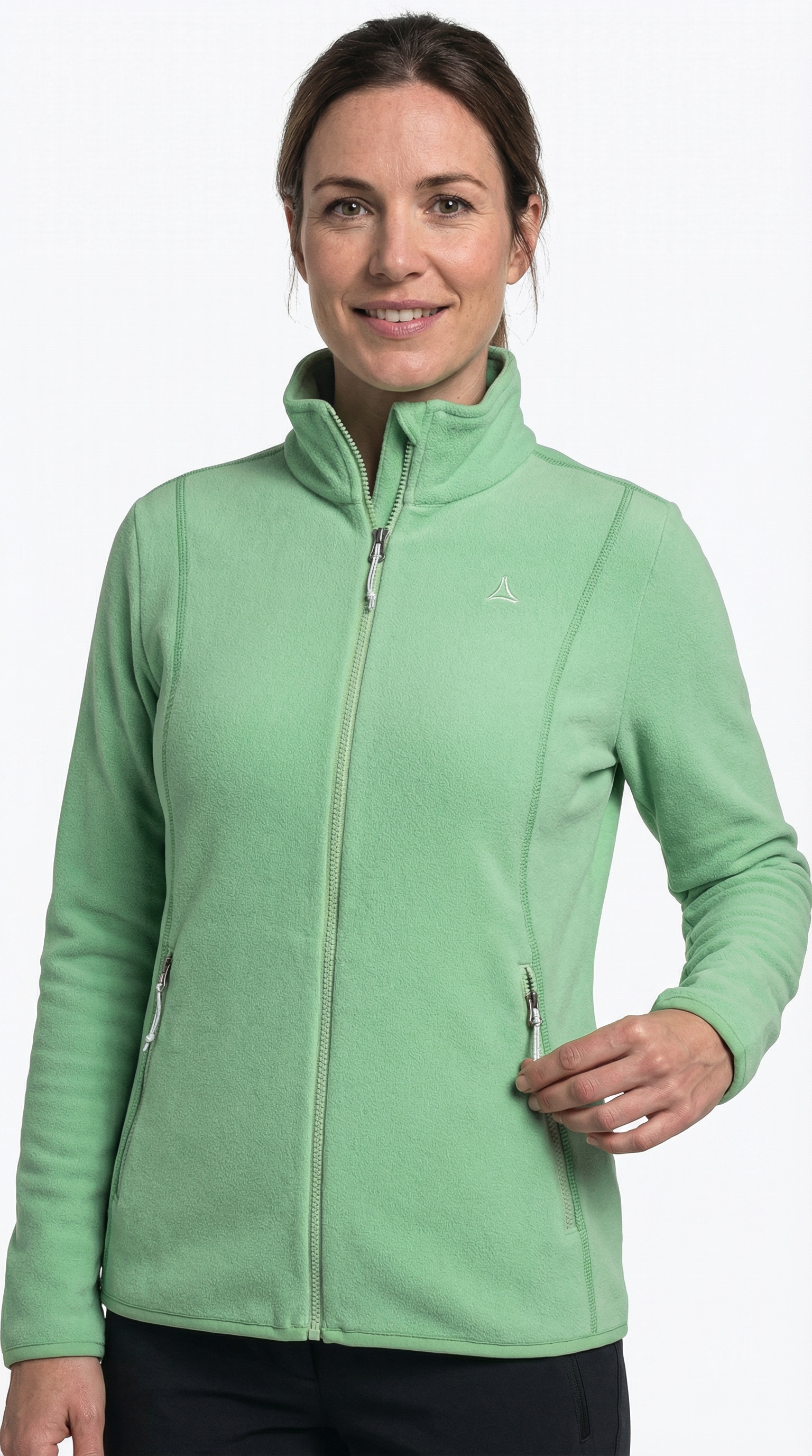Schöffel Fleecejacke »Fleece Jk Style Ash WMS« hochschließender Kragen, hoch geschlossener Ausschnitt