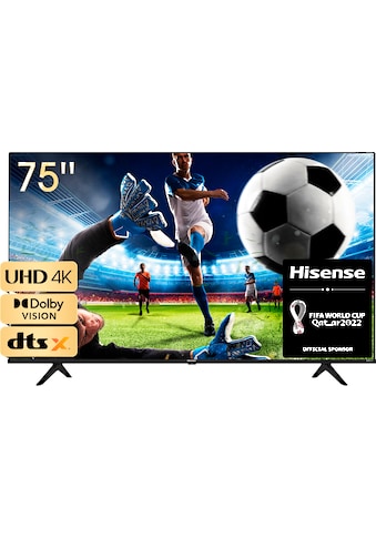 Hisense LED-Fernseher »75A6FG«, 189 cm/75 Zoll, 4K Ultra HD, Smart-TV kaufen