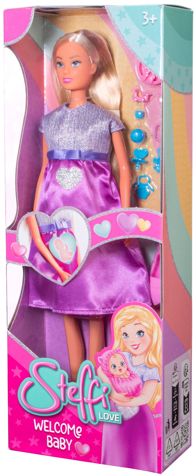 SIMBA Anziehpuppe »Steffi Love, Welcome Baby«