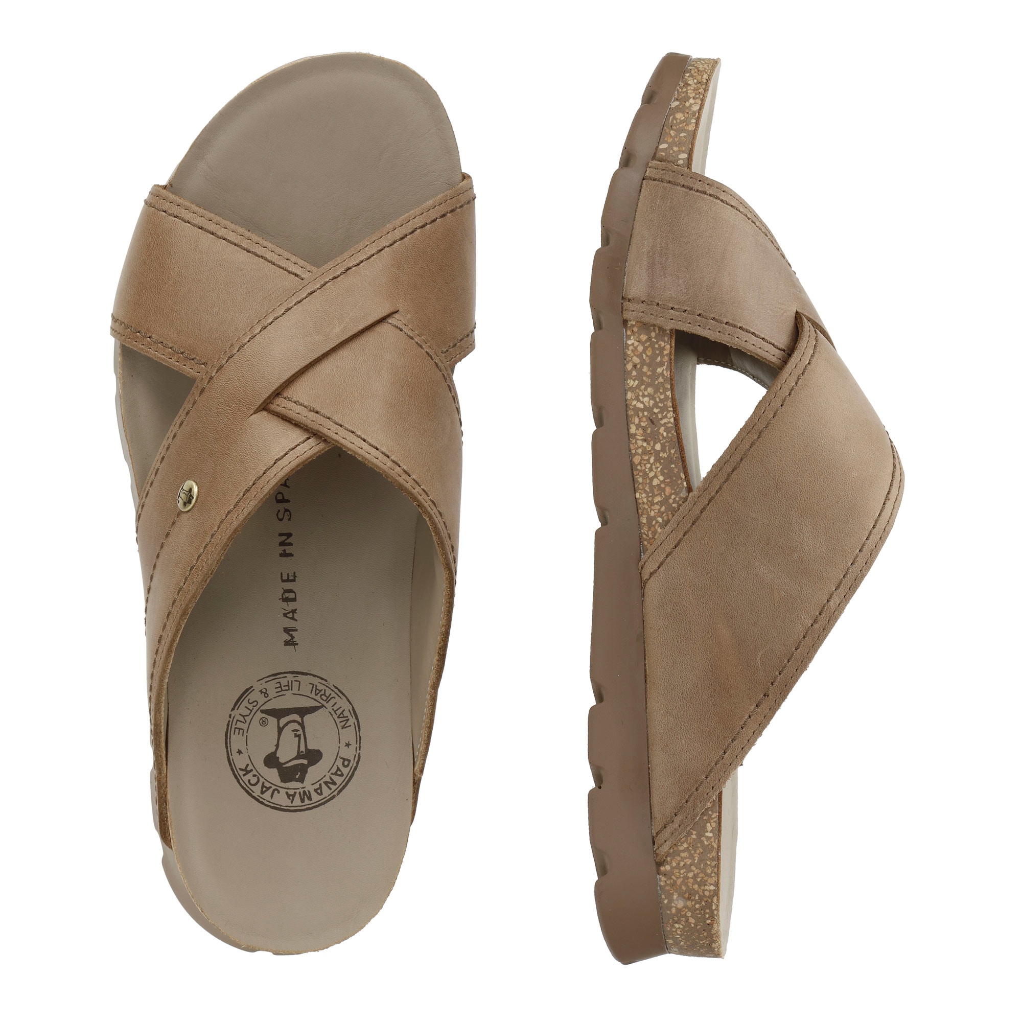 Panama Jack Pantolette »Salman«  Sommerschuh, Hausschuh, Strandschuh mit Softfußbett