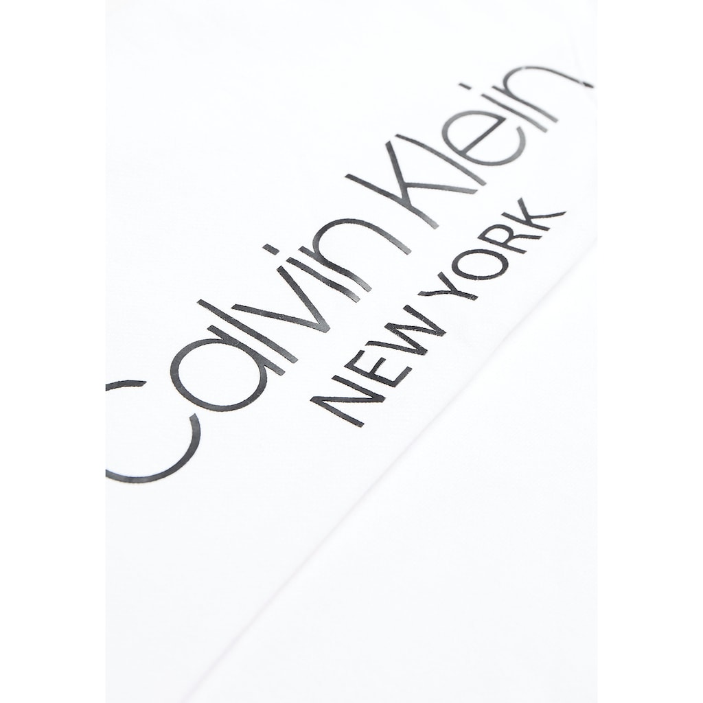 Calvin Klein Kapuzensweatshirt »VERTICAL SIDE LOGO PRINT HOODIE«