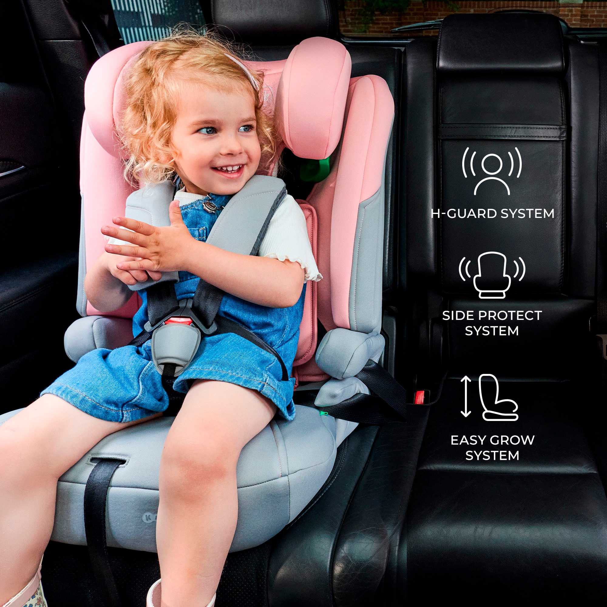 Kinderkraft Autokindersitz »I-COMFY i-Size« Klasse I / II / III (9-36 kg)