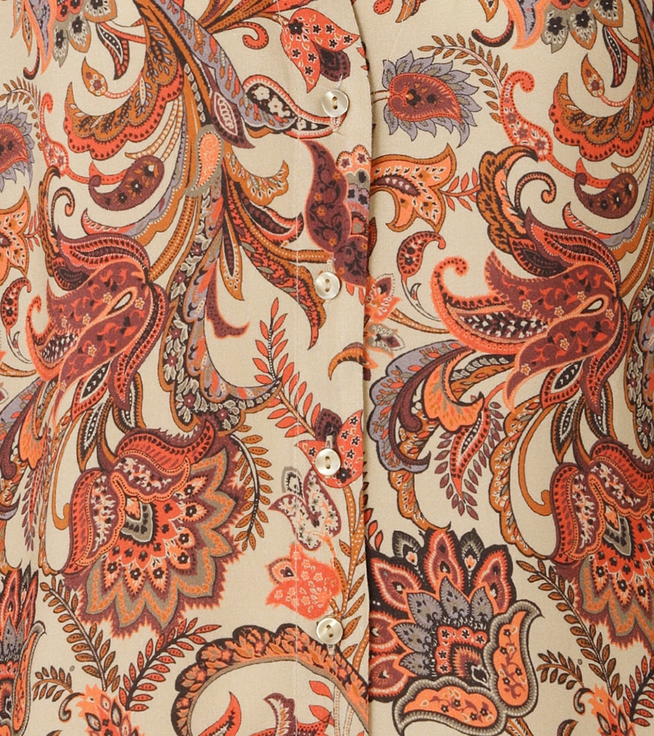 Aniston CASUAL Hemdbluse mit fantasievollem Blumendruck- jedes Teil ein Unikat - NEUE KOLLETION