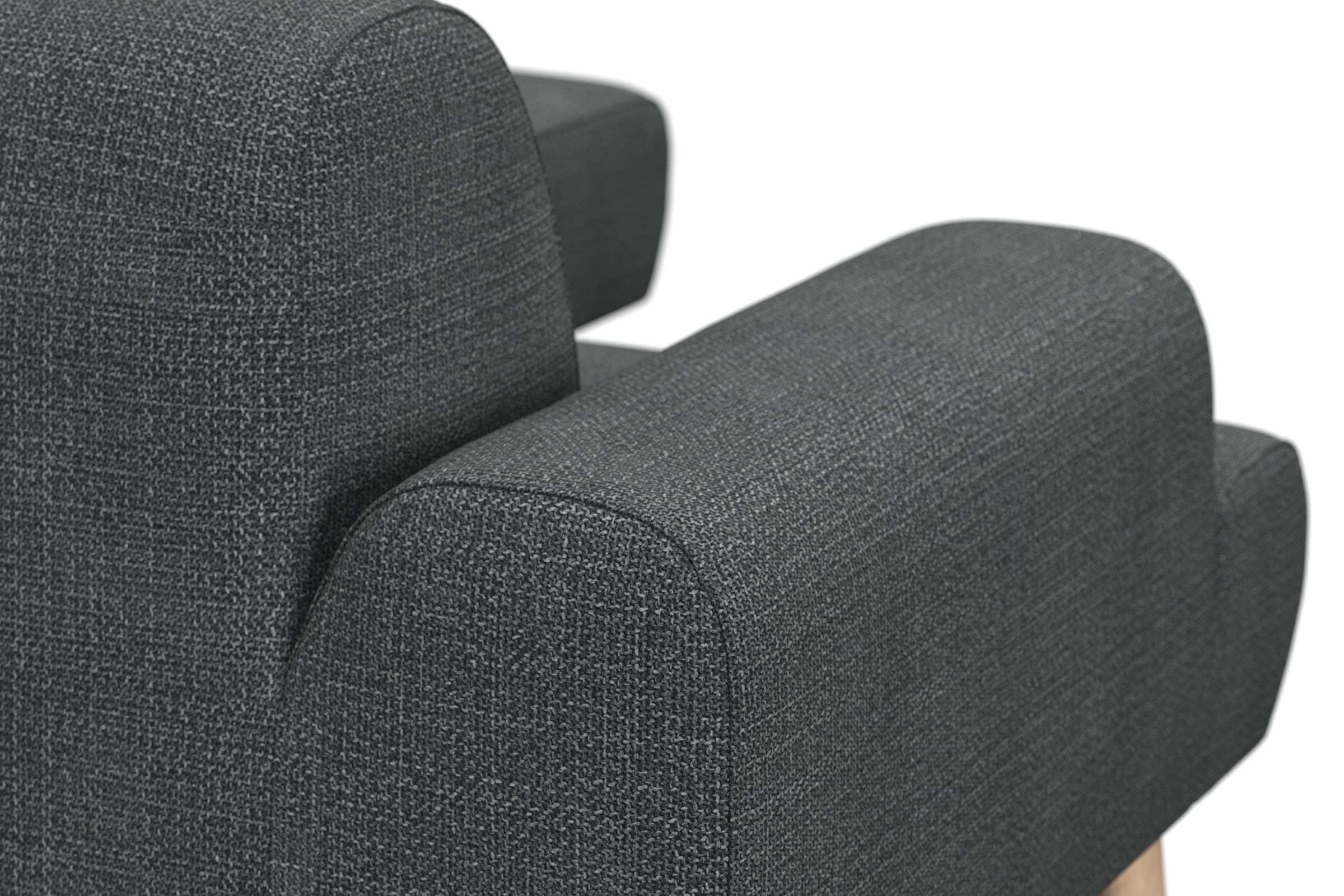 andas Ecksofa »Swift L-Form«, Federkern-Polsterung, B/T/H: 192/83/176 cm