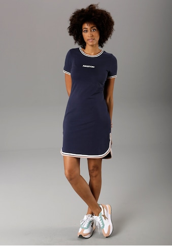 Aniston CASUAL Jerseykleid, mit raffiniertem Saum kaufen
