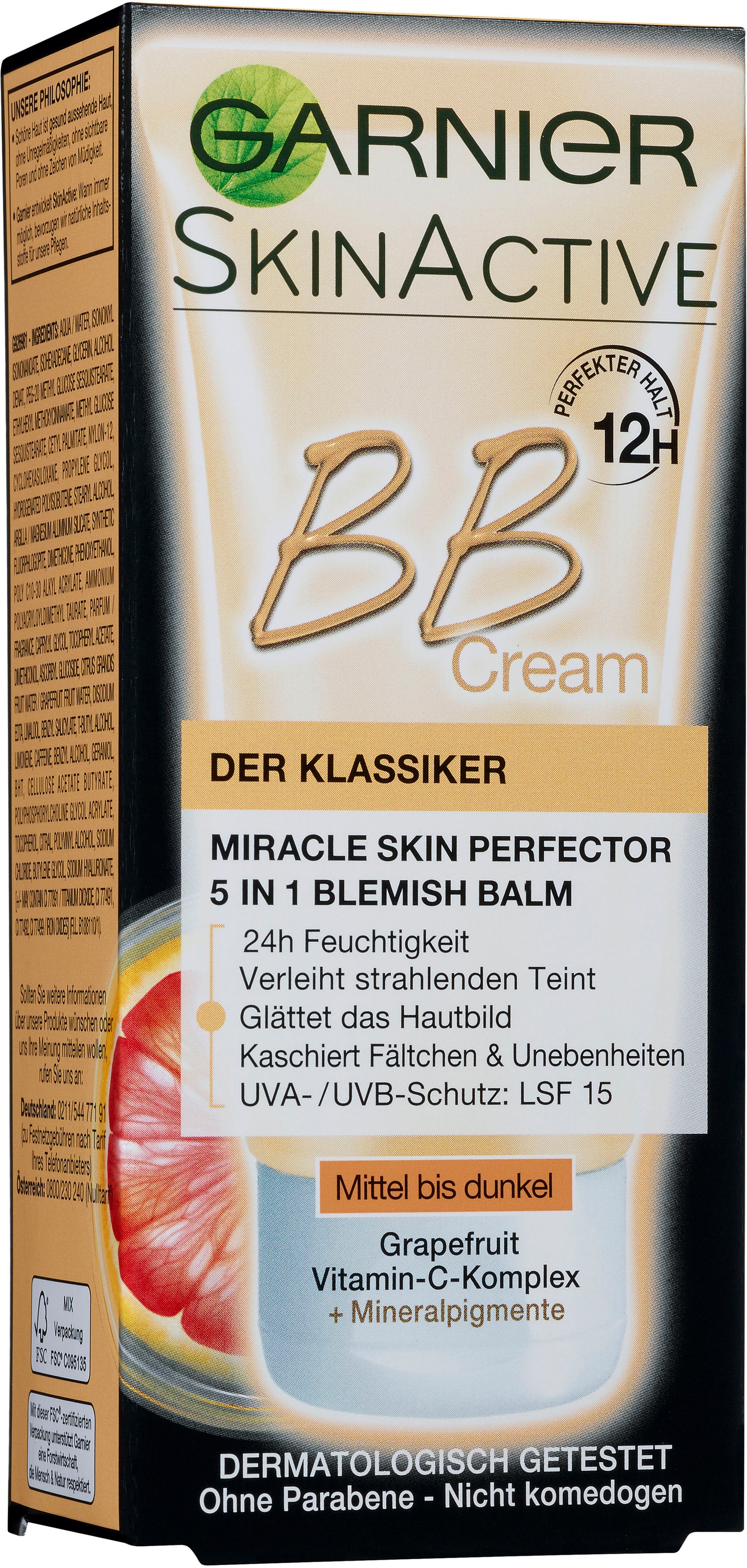 GARNIER BB-Creme »SkinActive BB Cream Klassik«