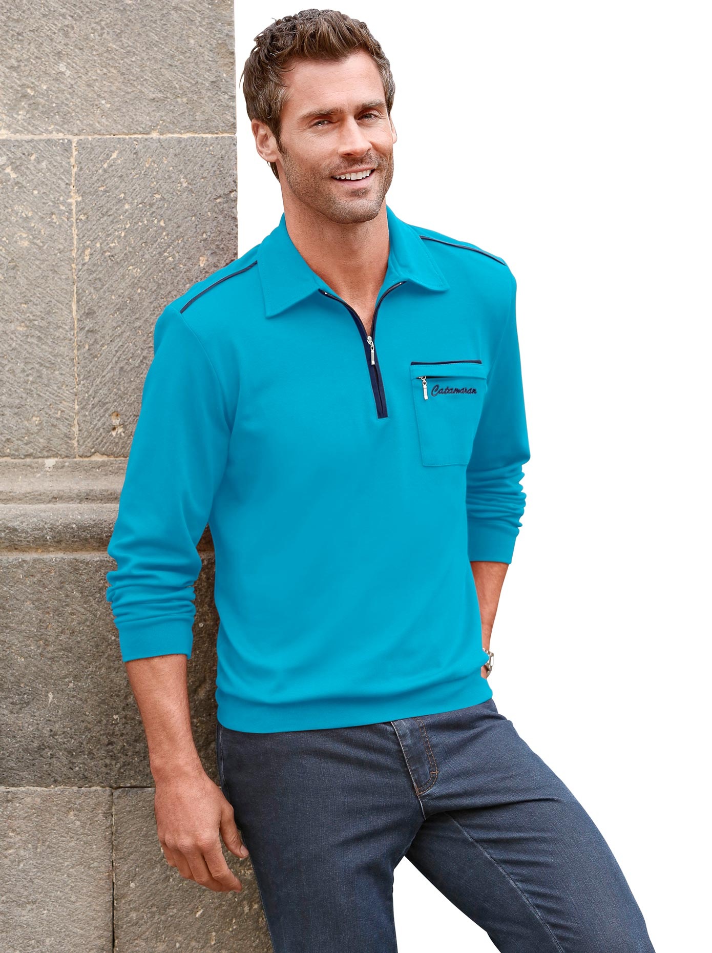 Poloshirt »Langarm-Poloshirt«, (1 tlg.) kaufen