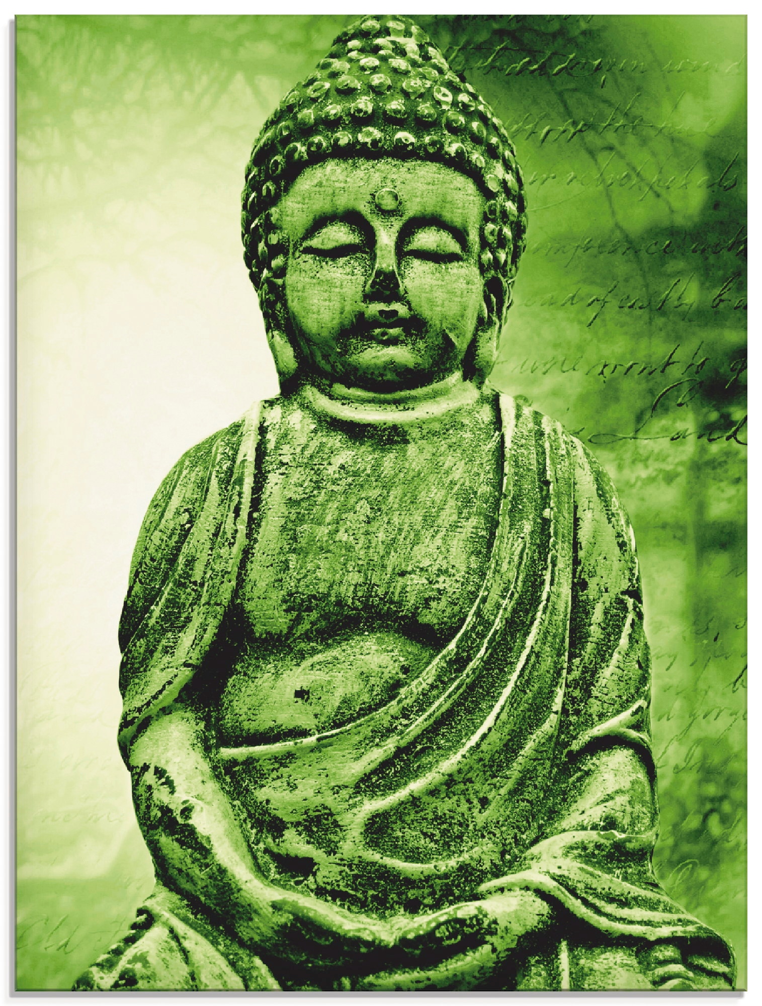 verschiedenen »Buddha«, Größen (1 St.), Religion, in Artland Rechnung kaufen auf Glasbild