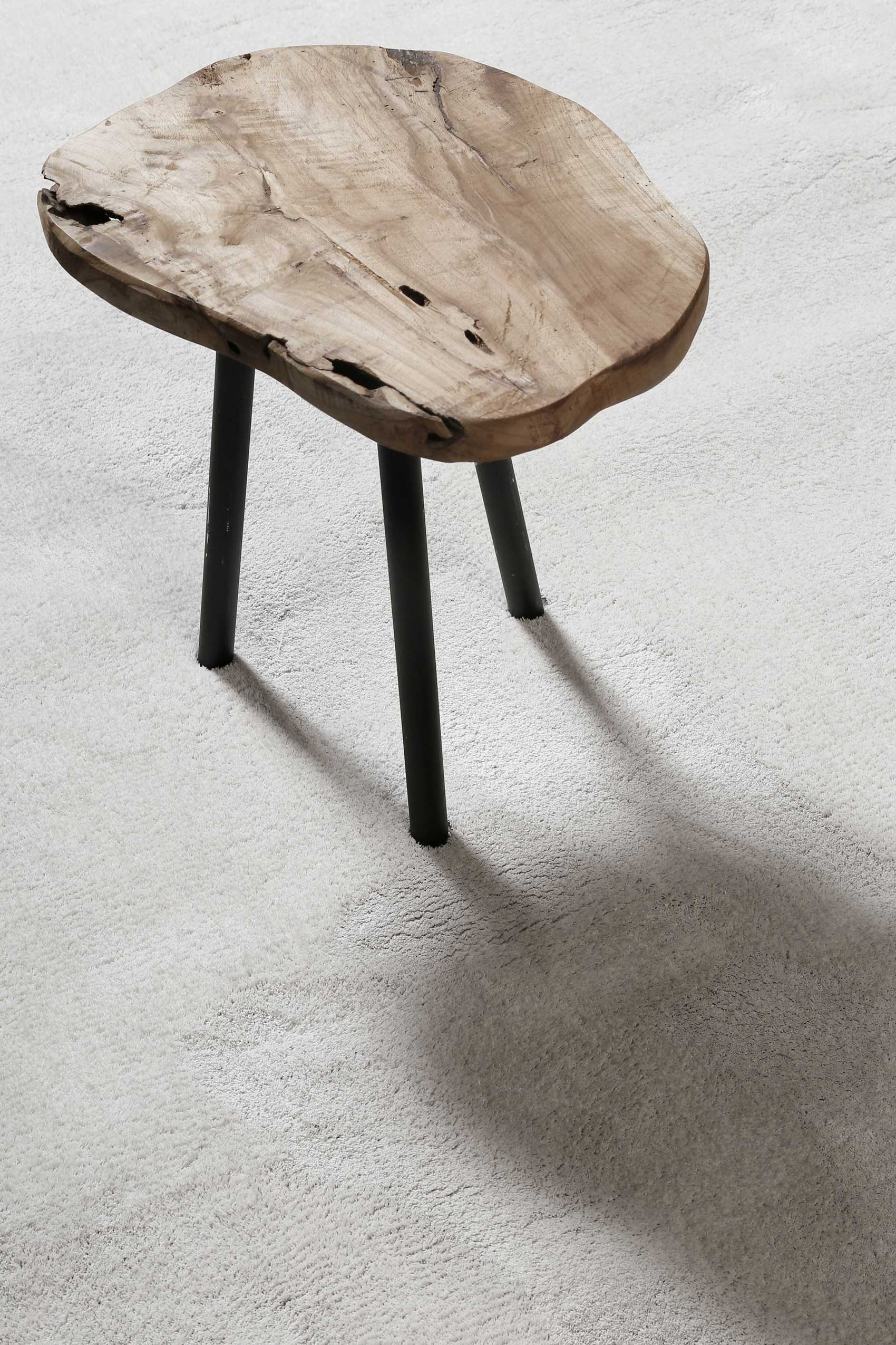 Homie Living Teppich »Sienna«, rechteckig, 20 mm Höhe, Hochflor, Microfaser, uni, weich & kuschelig, Wohnzimmer, Schlafzimmer