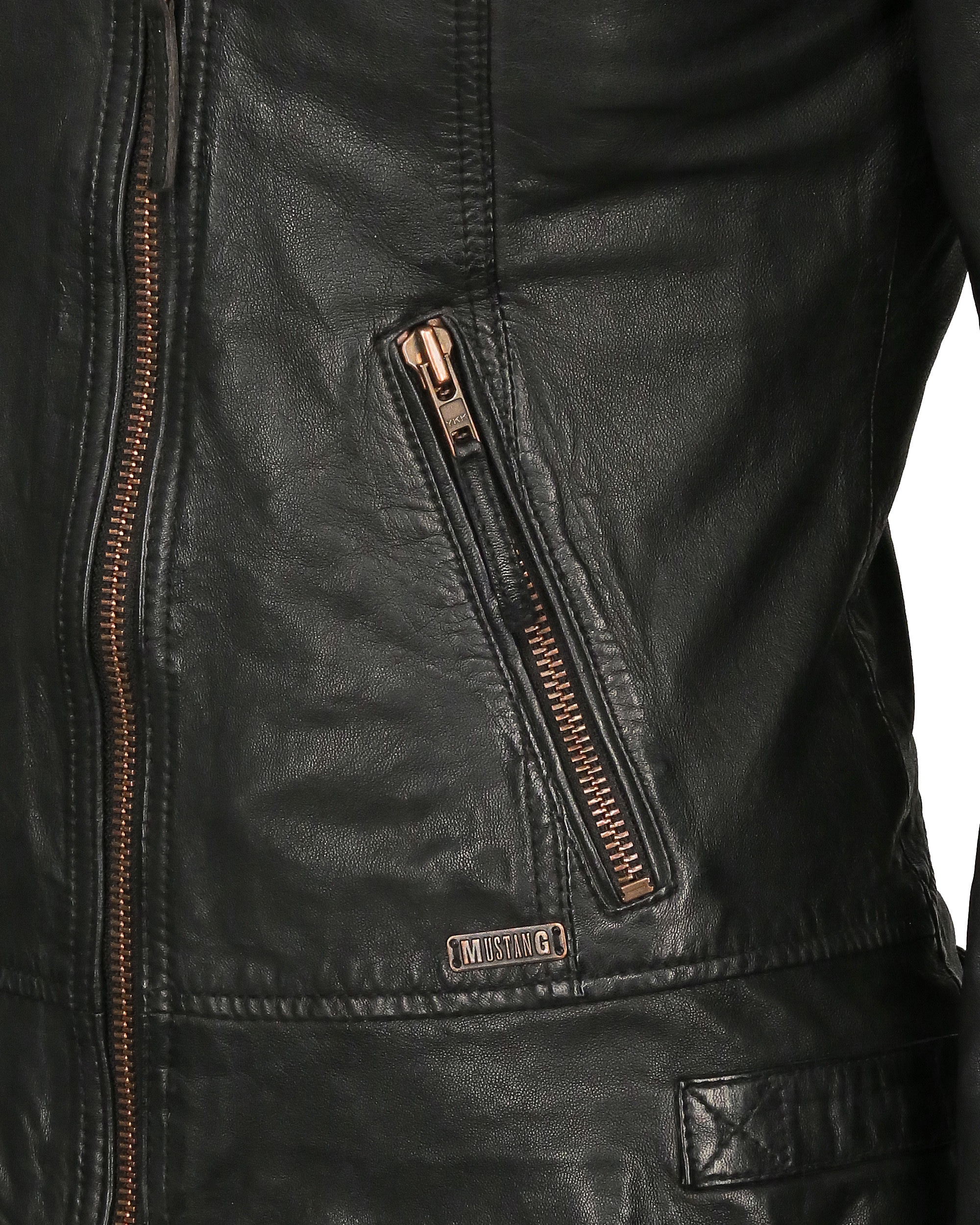 MUSTANG Bikerjacke »Lederjacke Aniwa«