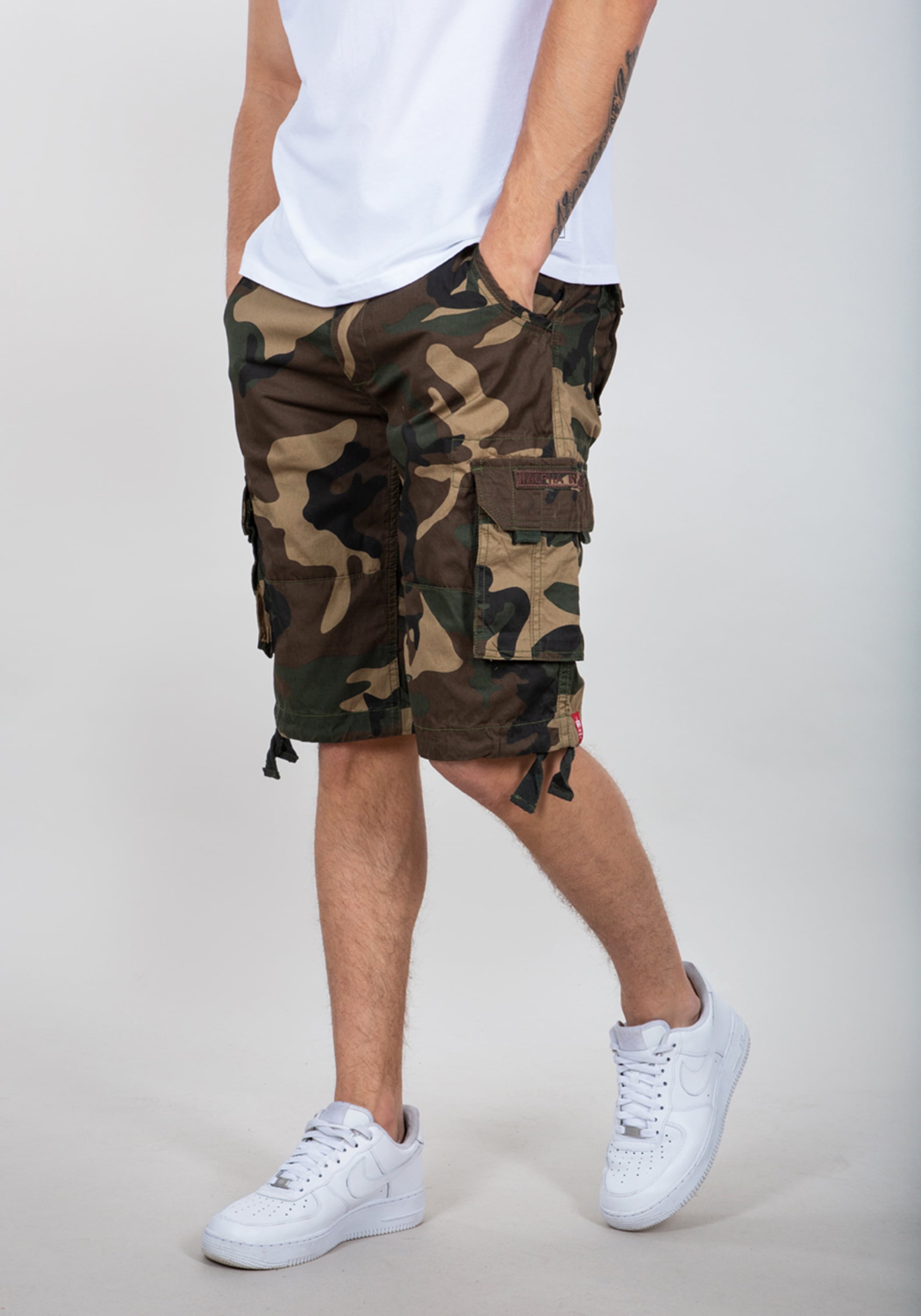 Alpha Industries Shorts »Alpha Industries Men - Shorts Jet Short Camo«