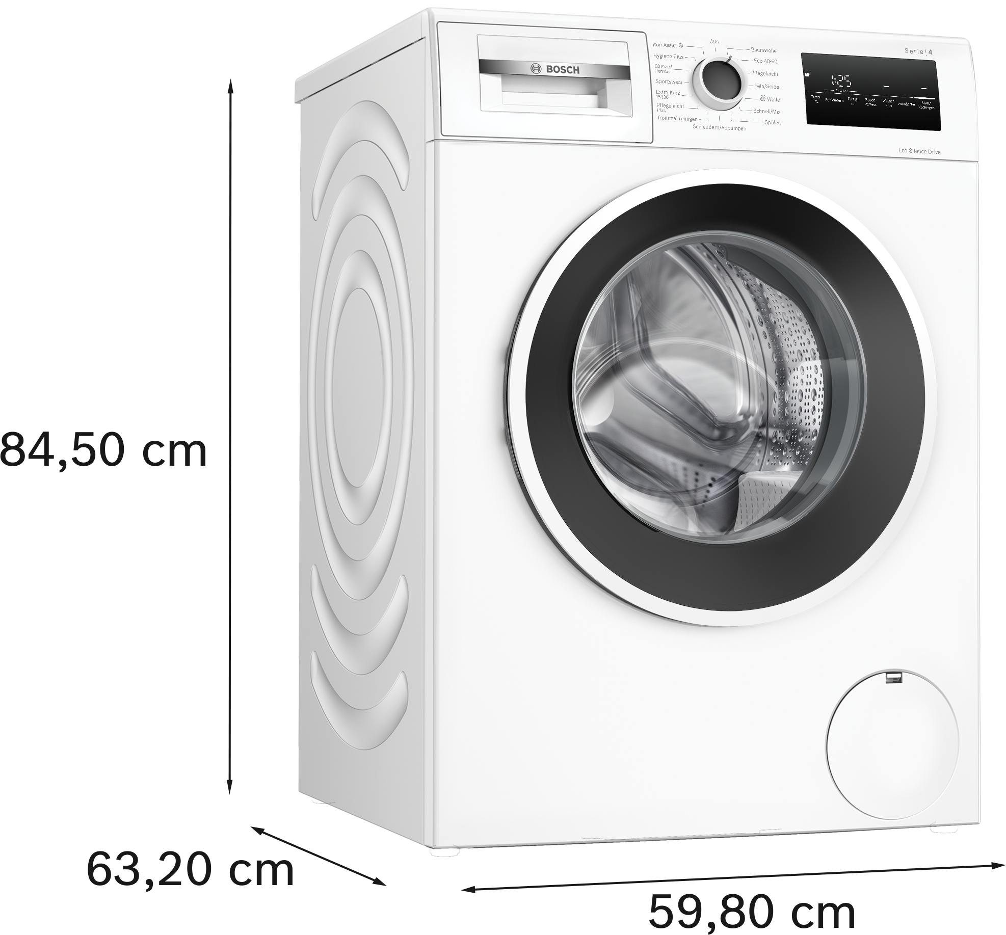 BOSCH Waschmaschine Serie 4 »WAN28226« 9 kg 1400 U/min