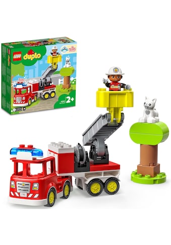 Konstruktionsspielsteine »Feuerwehrauto (10969), LEGO® DUPLO«, (21 St.)