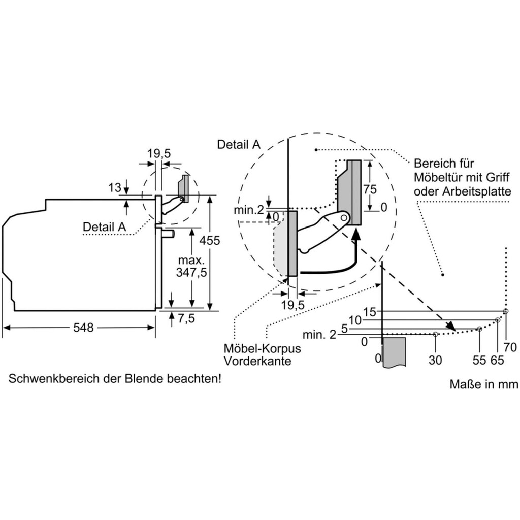 SIEMENS Dampfbackofen »CS658GRS7«, iQ700, CS658GRS7, mit 1-fach-Teleskopauszug, ecoClean Plus