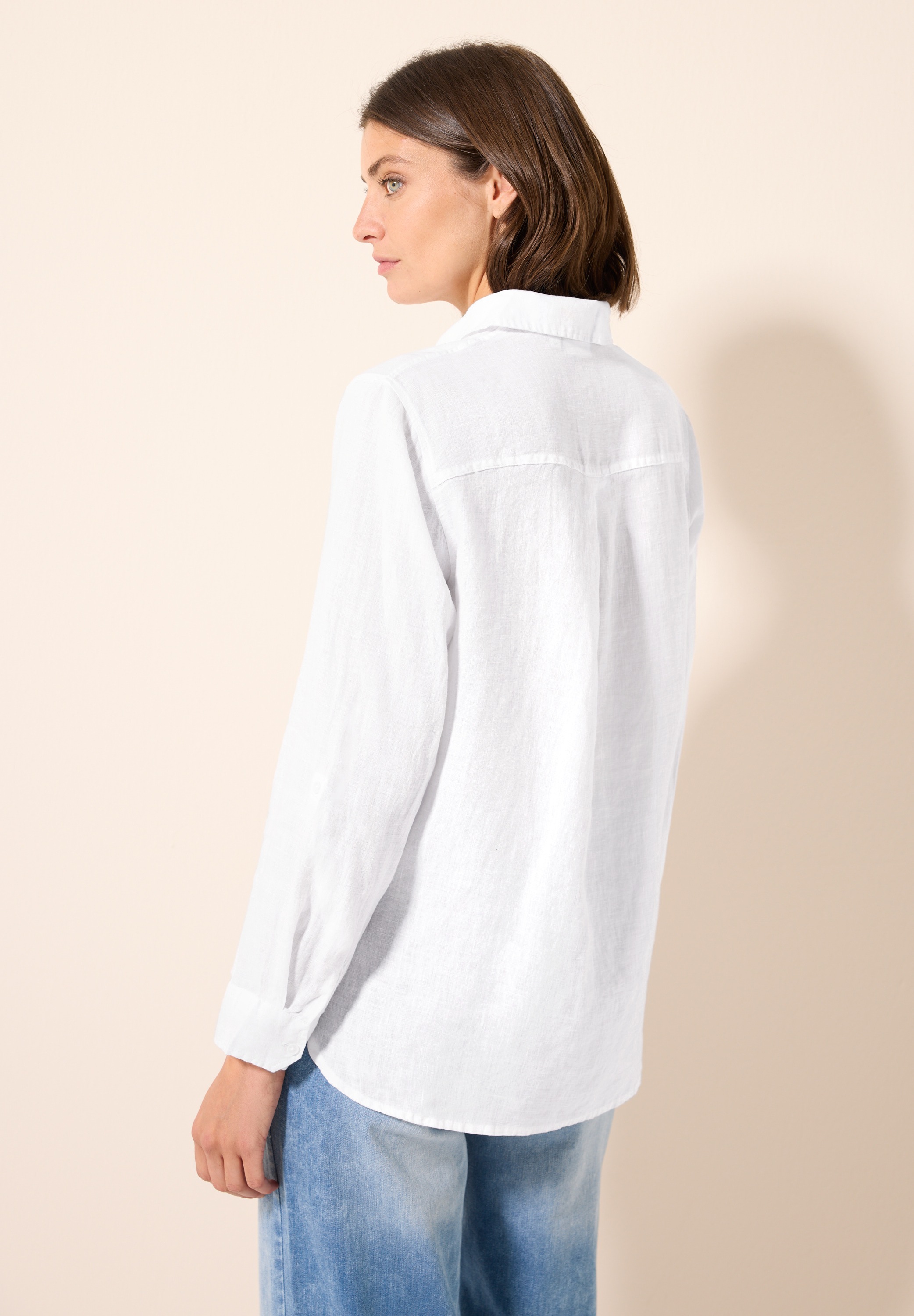 Cecil Hemdbluse, aus Leinen