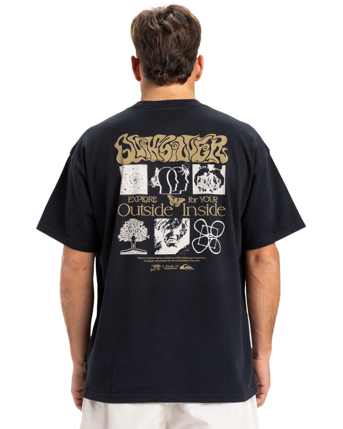 Quiksilver T-Shirt »Outside Inside«