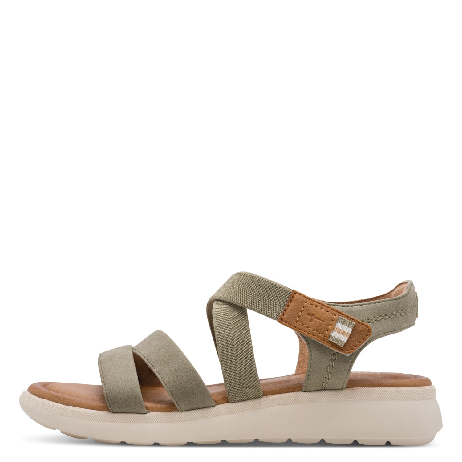 Tamaris Riemchensandale  Sommerschuh, Sandalette mit praktischem Klettverschluss