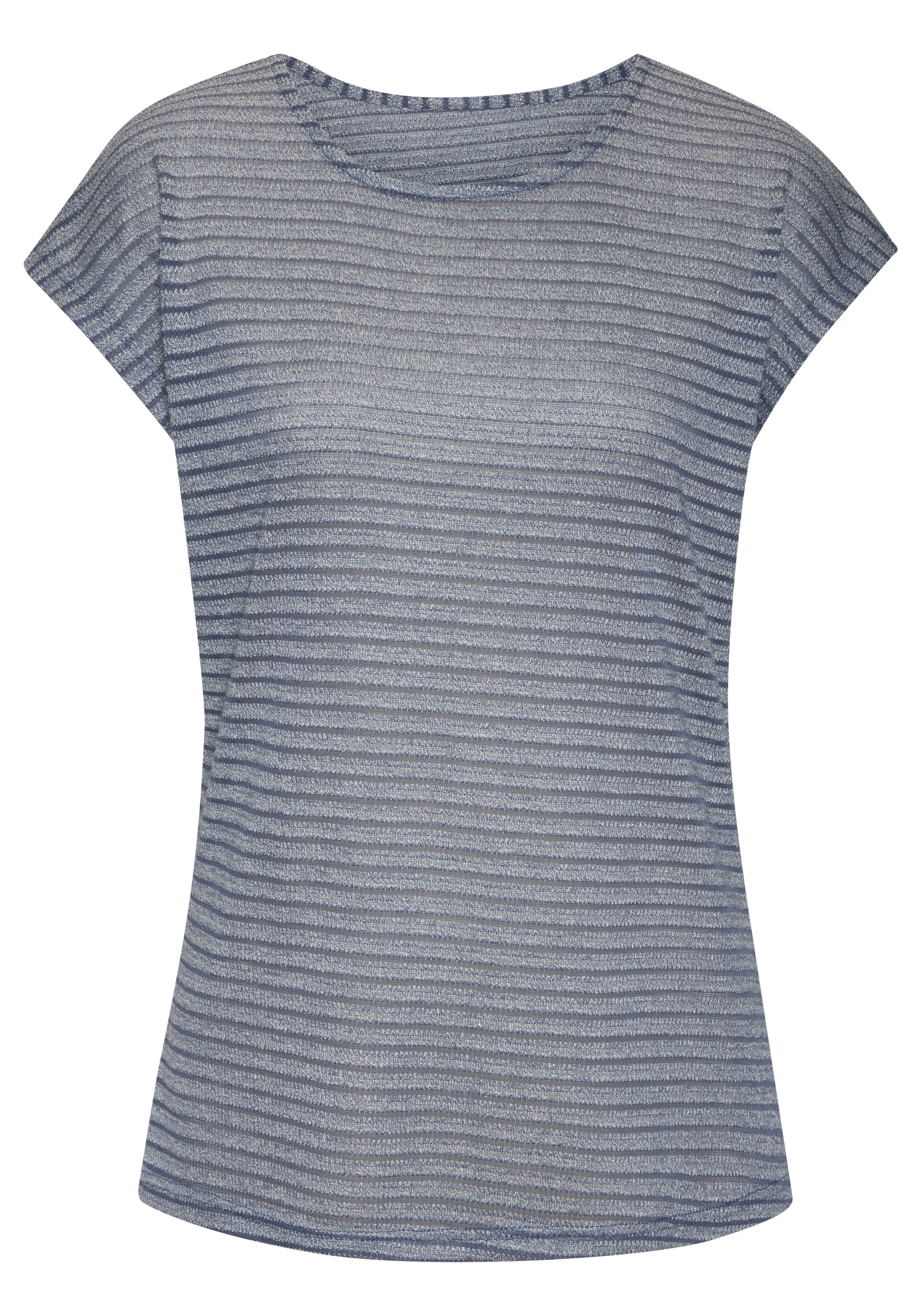 Vivance Kurzarmshirt »mit Streifenoptik« 2er-Pack,  aus luftiger Viskose-Qualität
