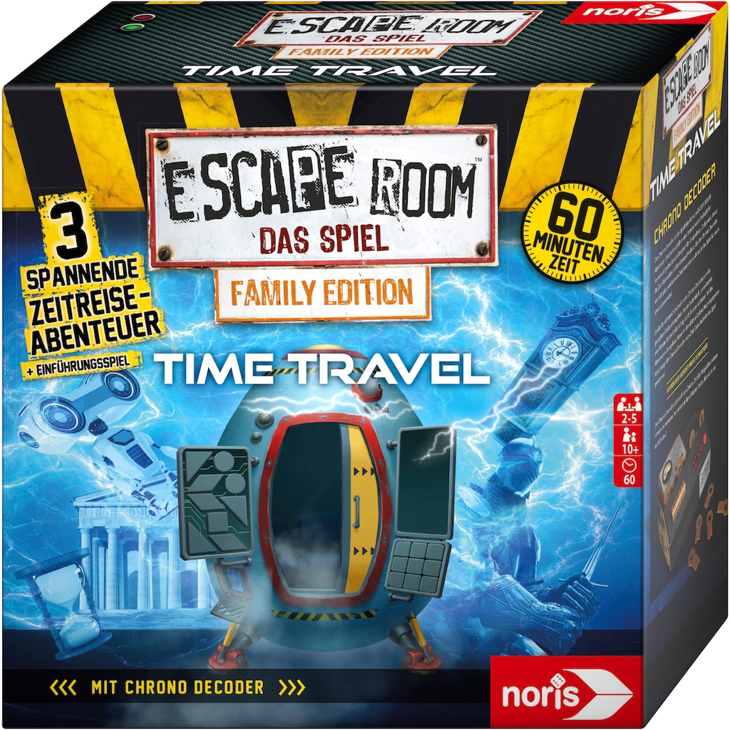 Noris Spiel »Escape Room Time Travel«, Family Edition