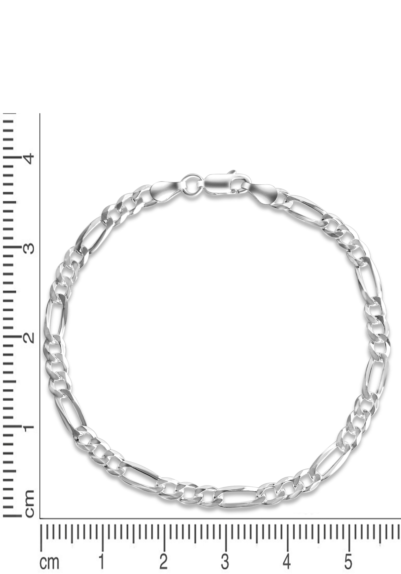 Firetti Armband »Schmuck Geschenk Silber 925 Armschmuck Armkette Figarokette« Made in Germany