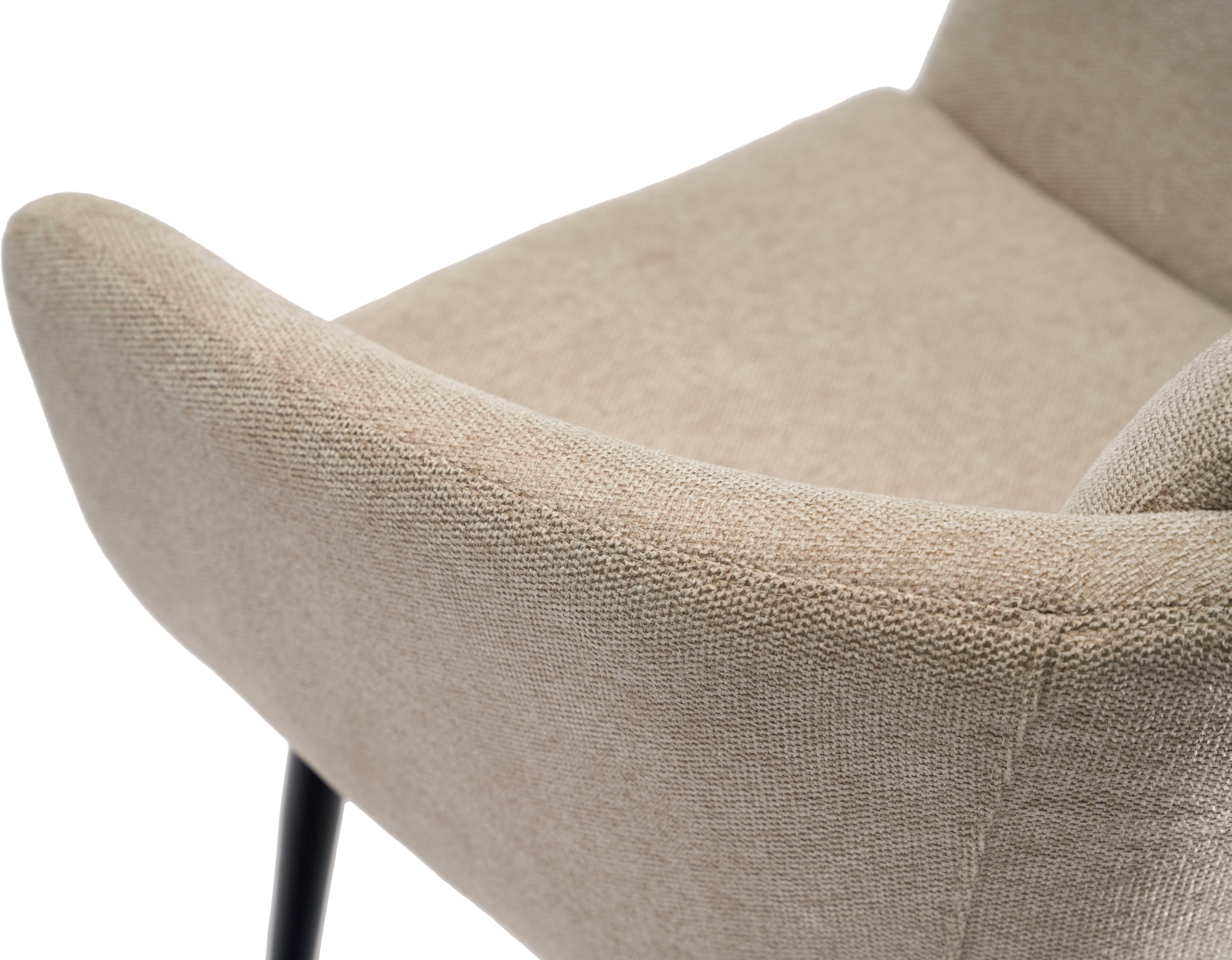 LeGer Home by Lena Gercke Esszimmerstuhl »Fleur, TOPSELLER!, OTTOs Choice« (Set) 2 Stk. Struktur (100% Polyester) Strukturstoff, ergonomisches Design, gesteppte Rückenlehne