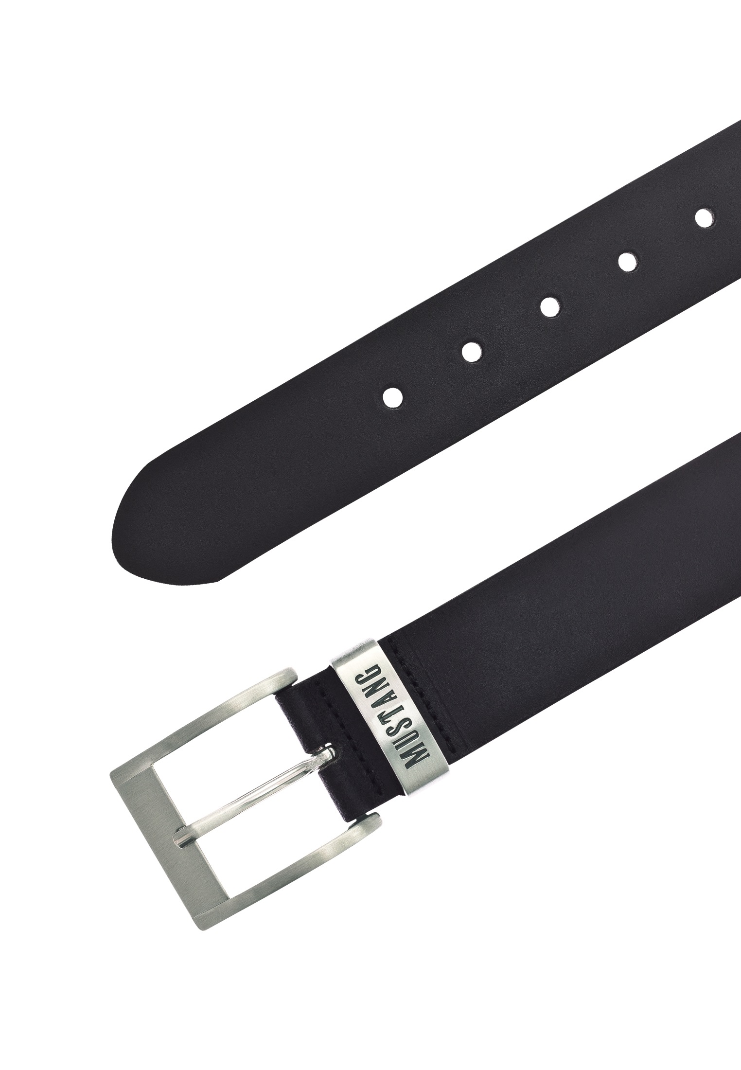 MUSTANG Ledergürtel »"Spencer"« mit Überlänge, 4 cm breit, aus Rindsleder, unifarben