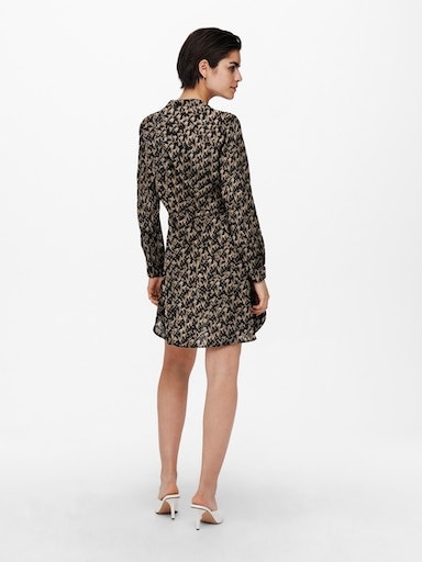 ONLY Druckkleid »ONLCORY L/S V-NECK TUNIC«, Sommerkleid