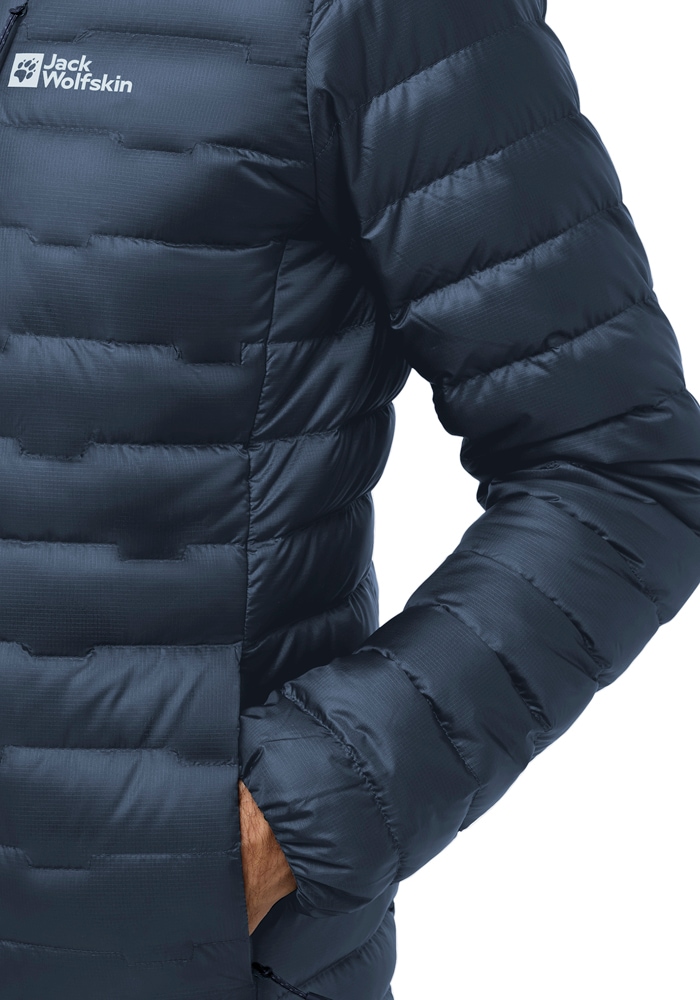 Jack Wolfskin Daunenjacke »PASSAMANI DOWN HOODY M RDS«, mit Kapuze