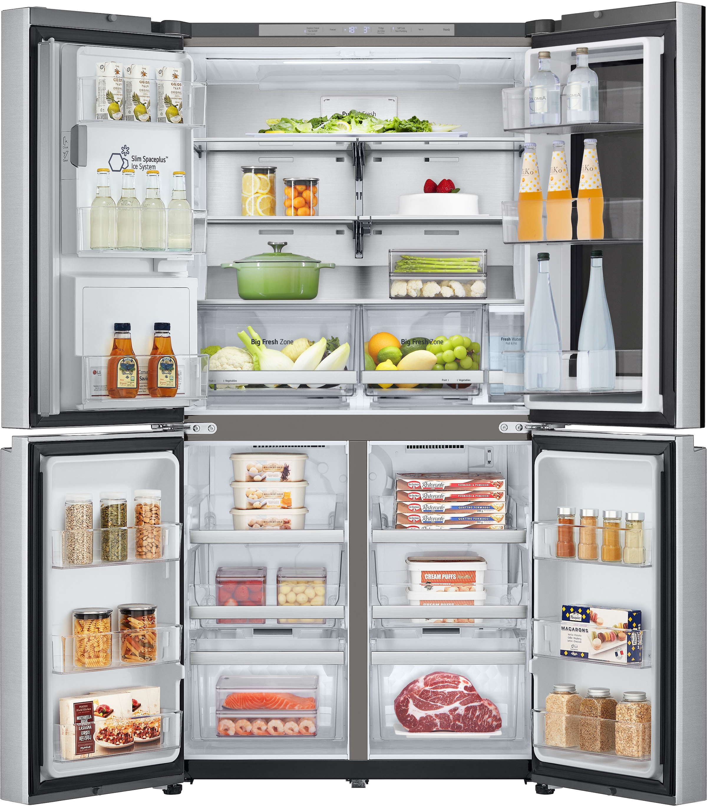 LG Multi Door InstaView® Multi-Door »GMG961MBKE« 179,2 cm hoch 91,4 cm breit