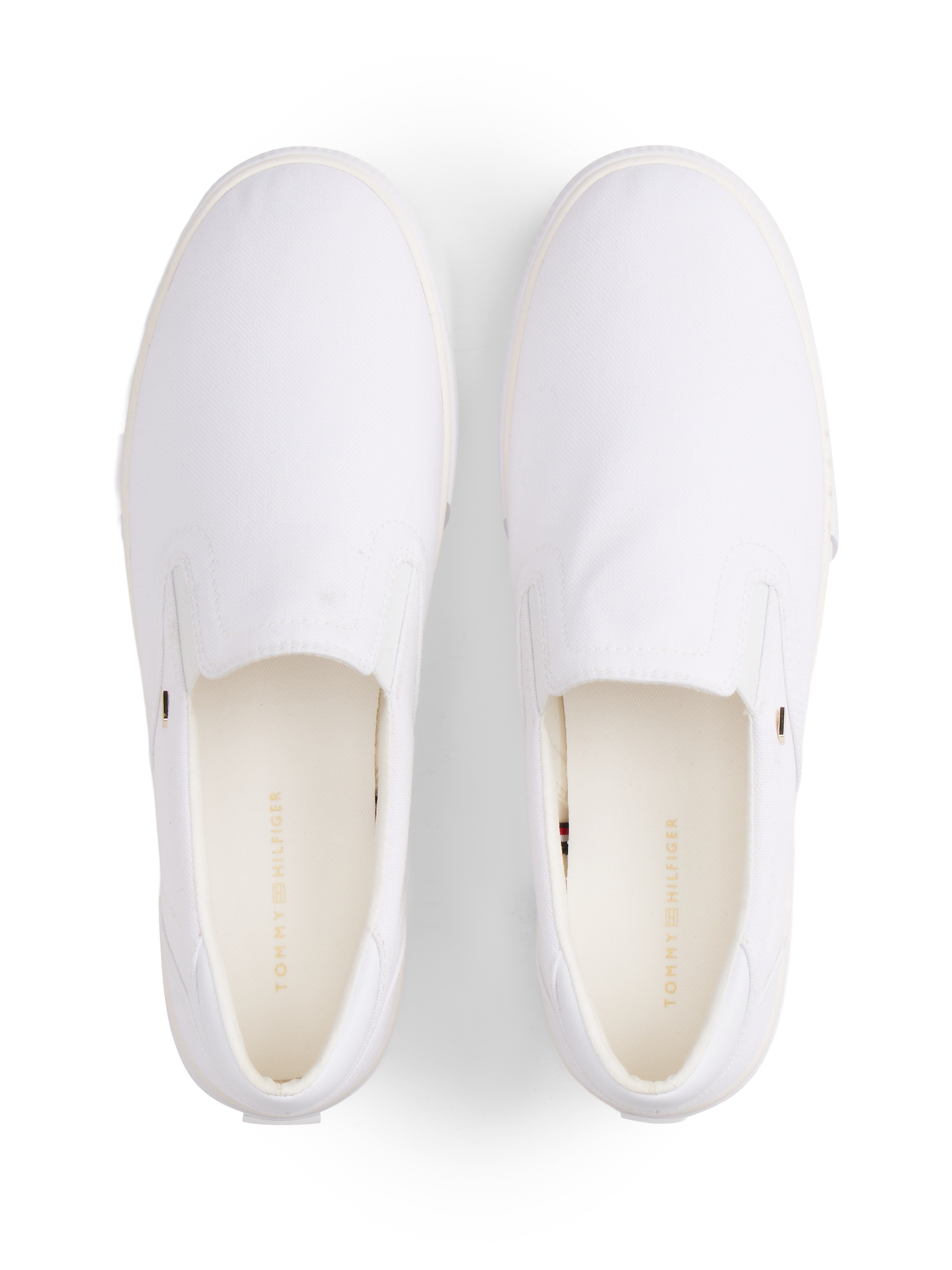 Tommy Hilfiger Slipper »TH LOW PROFILE SLIP ON«  Freizeitschuh, Loafer, Slipper mit edlem Logoemblem