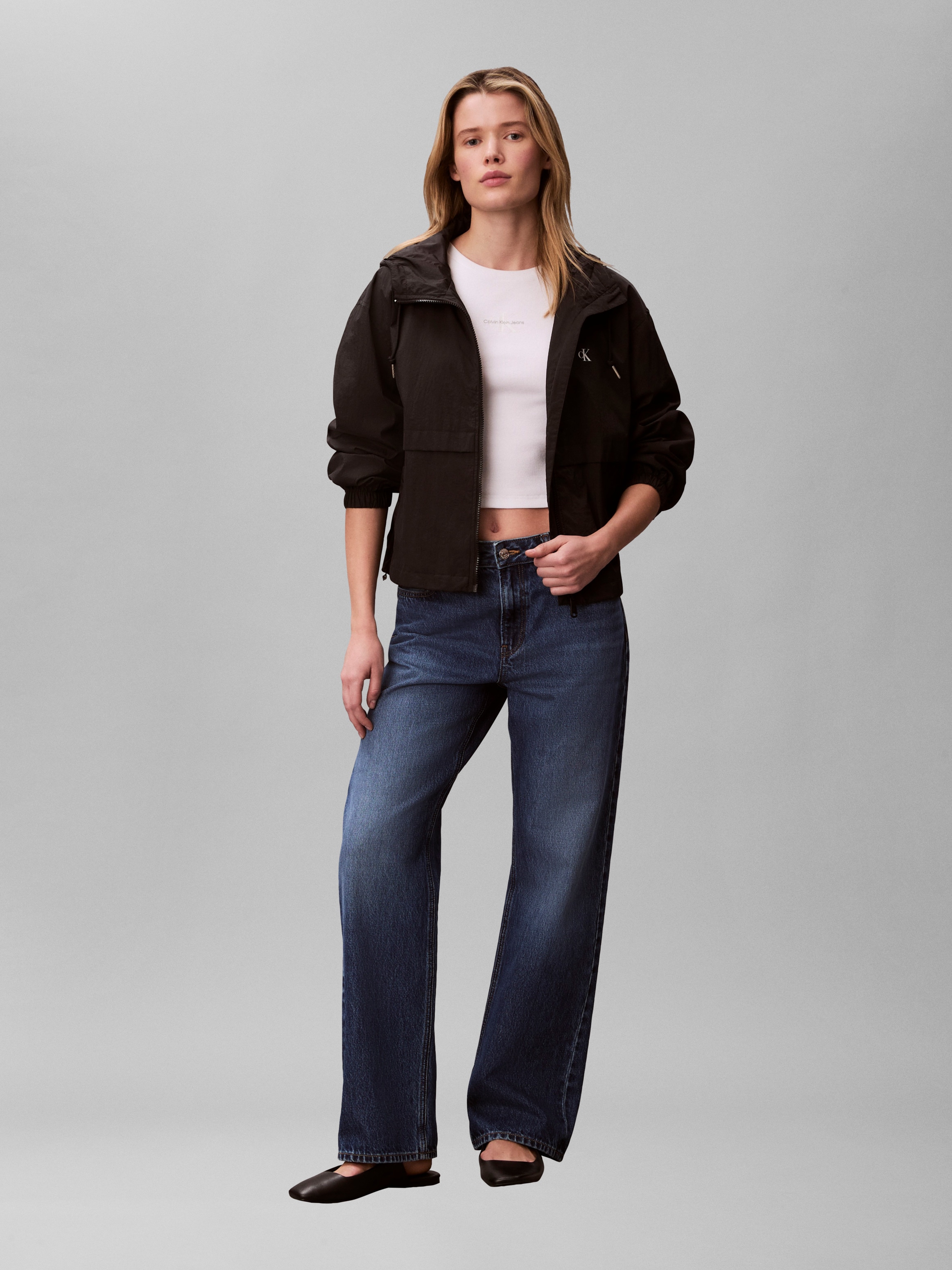 Calvin Klein Windbreaker mit Kapuze Regular fit mit Kapuze
