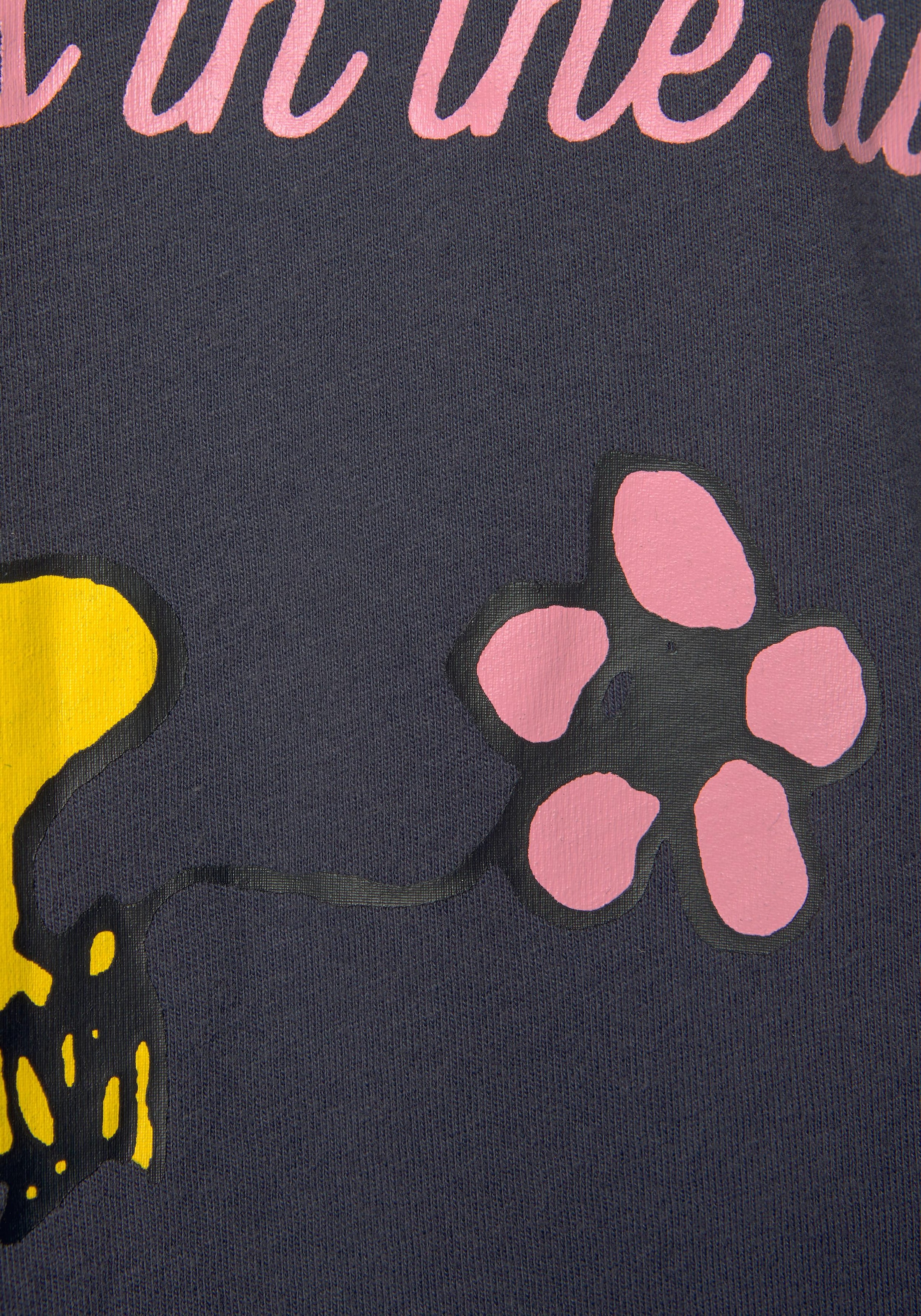 Peanuts Sleepshirt 1-teilig,  mit großem Snoopy-Motiv