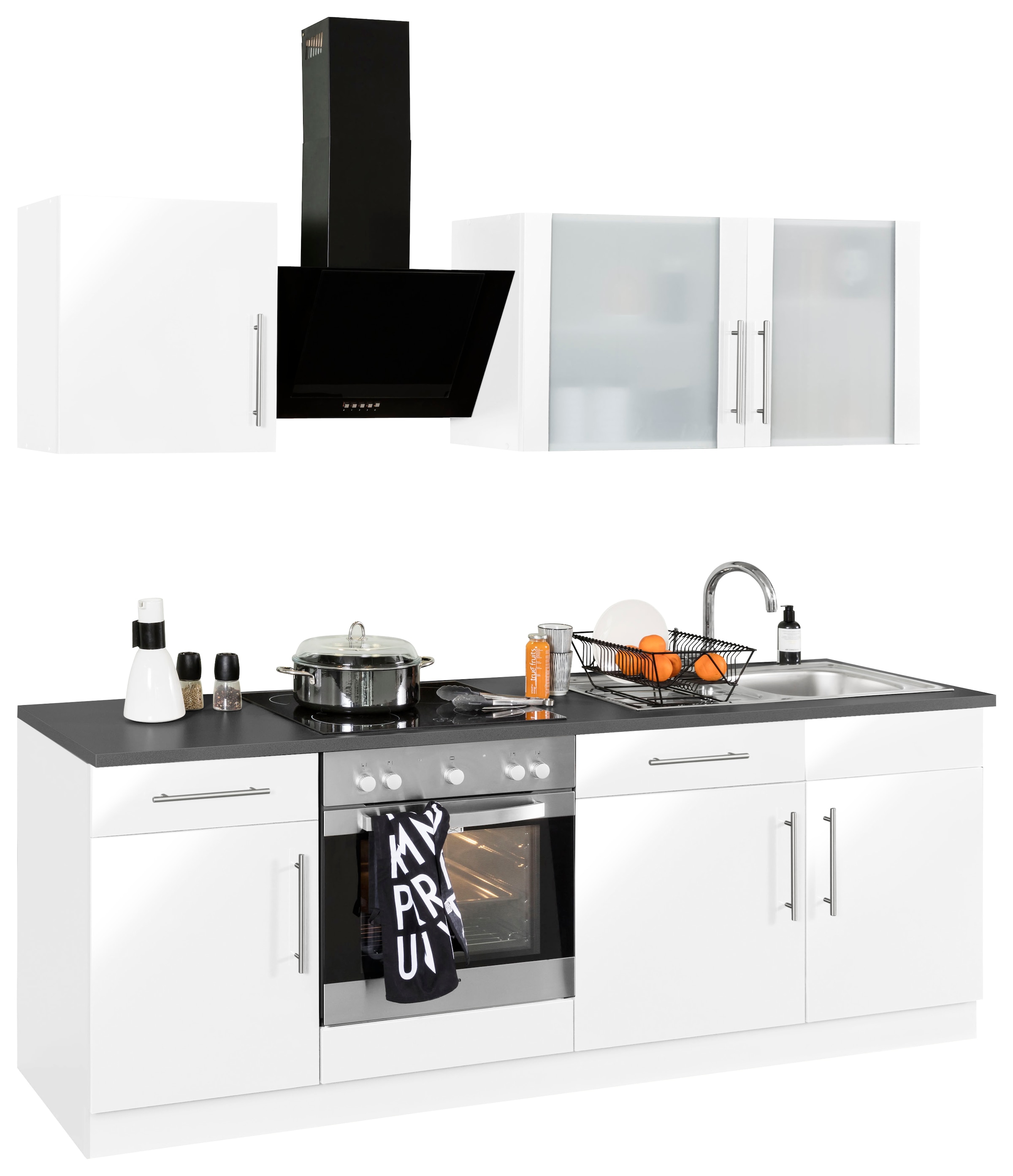 wiho Küchen Küchenzeile »Cali«, ohne E-Geräte, Breite 220 cm auf Rechnung  kaufen | Unterschränke