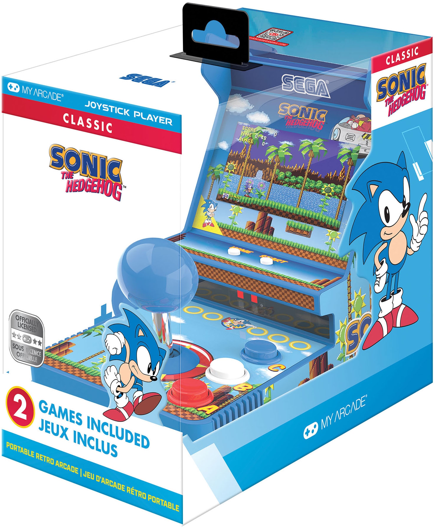 ATARI Retro Konsole »Joystick Player Sonic The Hedgehog«