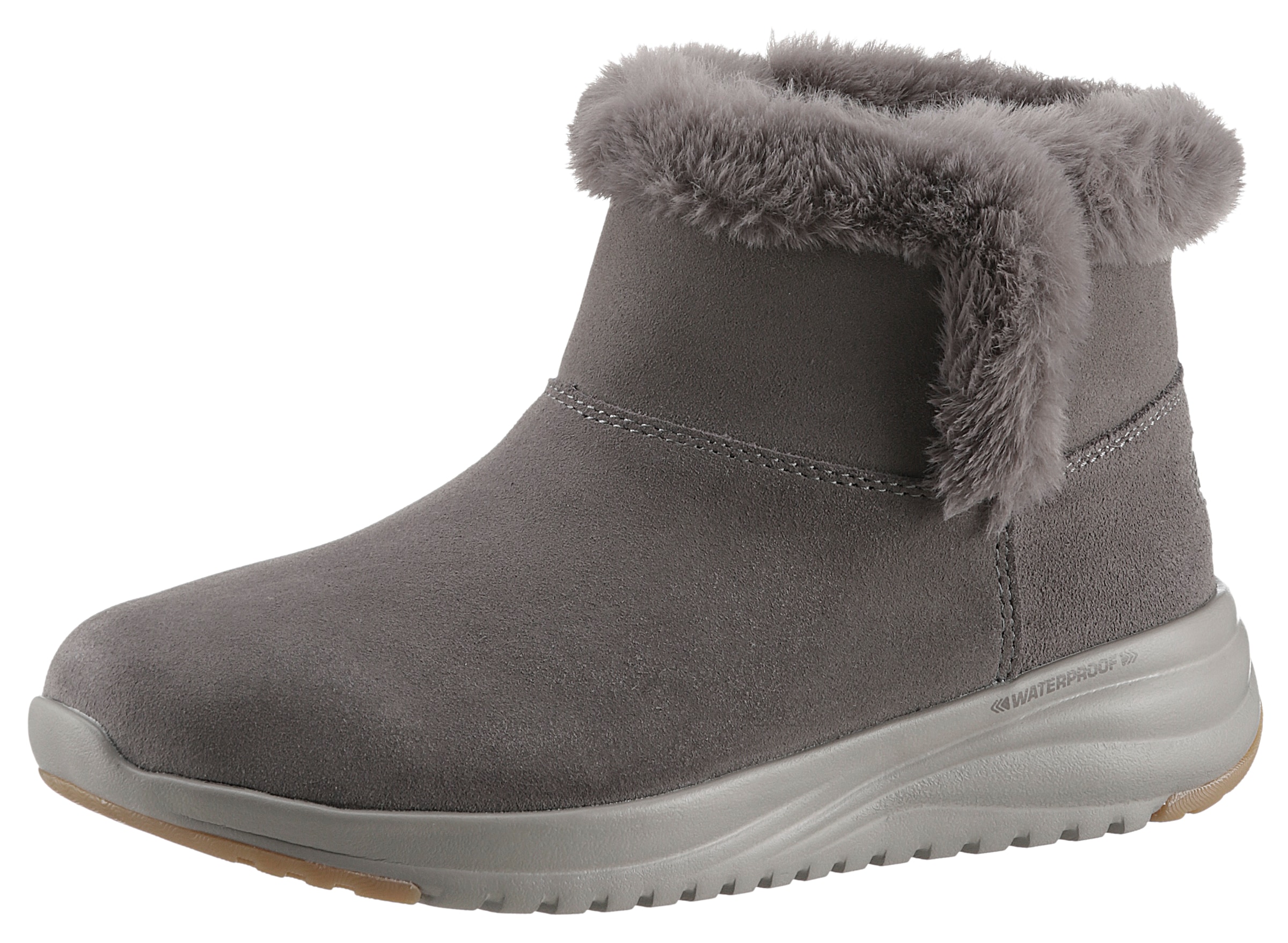 Skechers Winterboots »ON-THE-GO STELLAR-COZY STEP«, Winterstiefel, Schnürstiefel, Boots mit Warmfutter