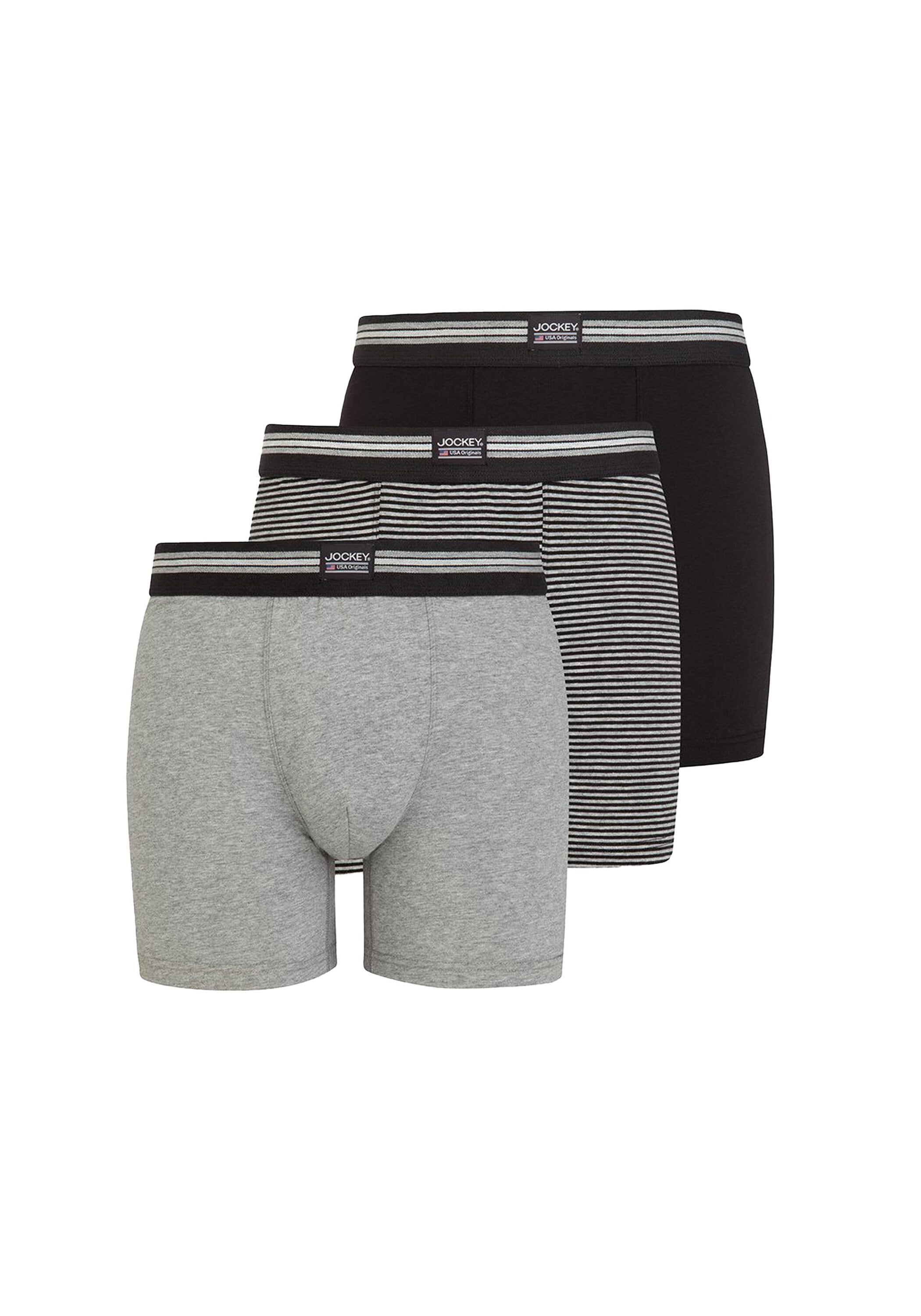 Jockey Boxershorts »Boxershort Cotton Stretch Boxer Trunk 3P 3er Pack«