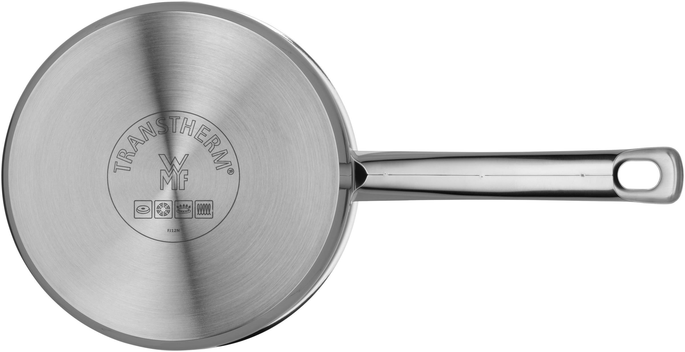 WMF Kasserolle »WMF«, Cromargan® Edelstahl Rostfrei 18/10, (1 tlg.), mit Schnaupe, Schüttrand, für alle Herdarten, rostfrei, Stielgriff