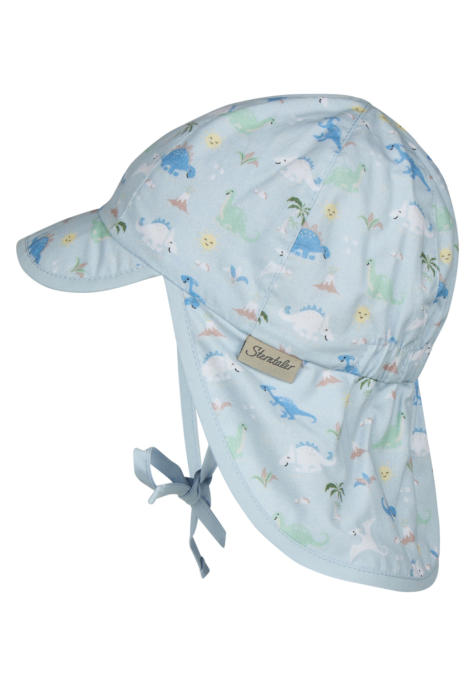 Sterntaler® Sonnenhut »Schirmmütze mit Nackenschutz Dinowelt«