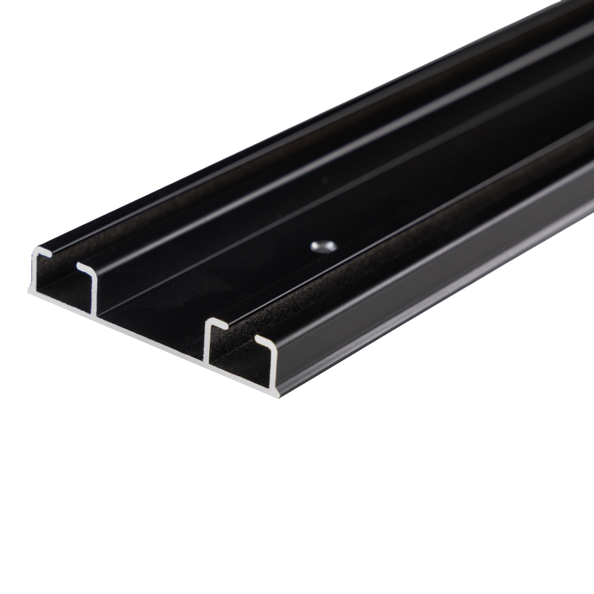 SN DECO GROUP Gardinenschiene »Objektschiene LM« 2 läufig-läufig Fixmaß vorgebohrt, Aluminium, Innenlauf, Vorhangschiene