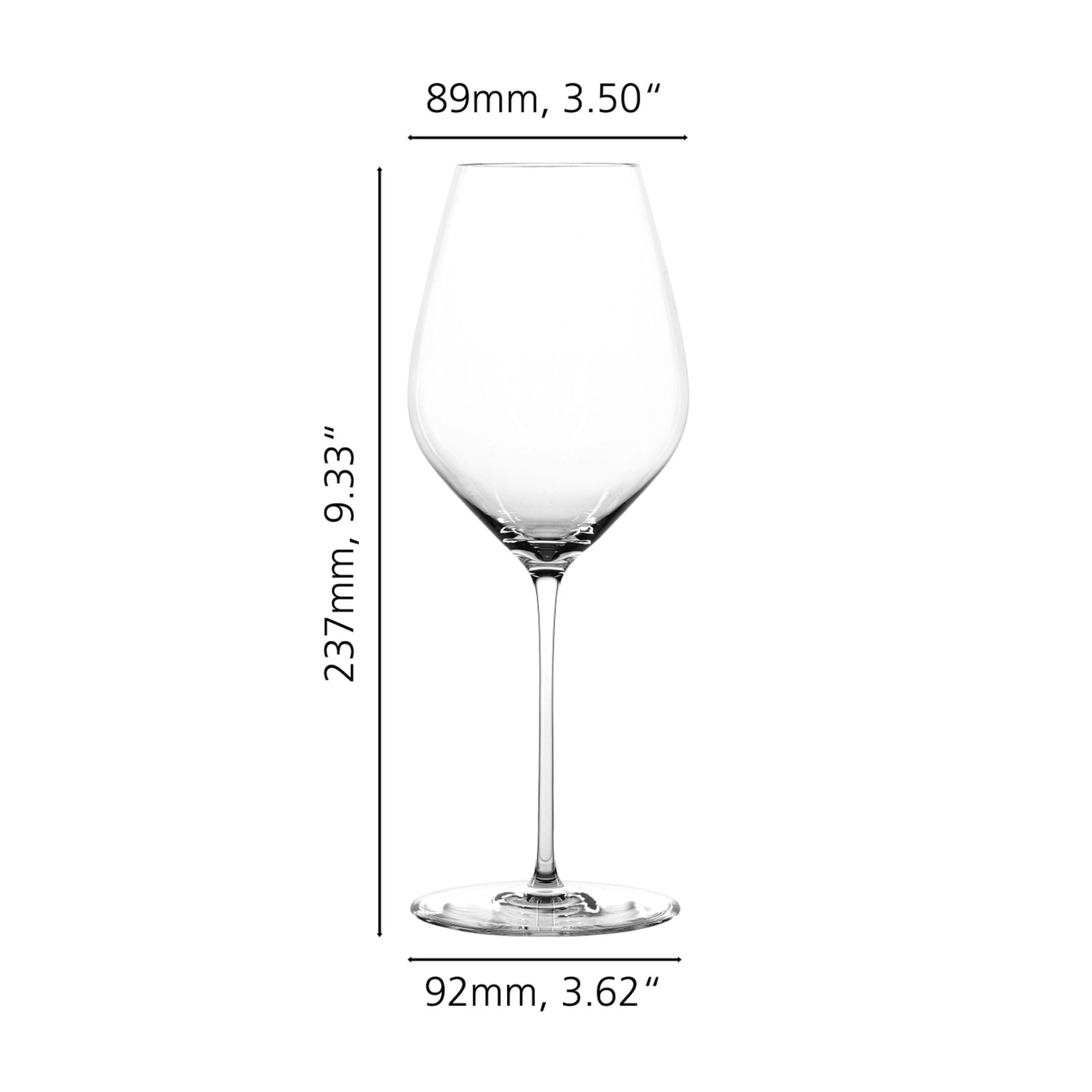 SPIEGELAU Weinglas »Universalgläser Hi-Lite 510 ml 6er Set transparent«