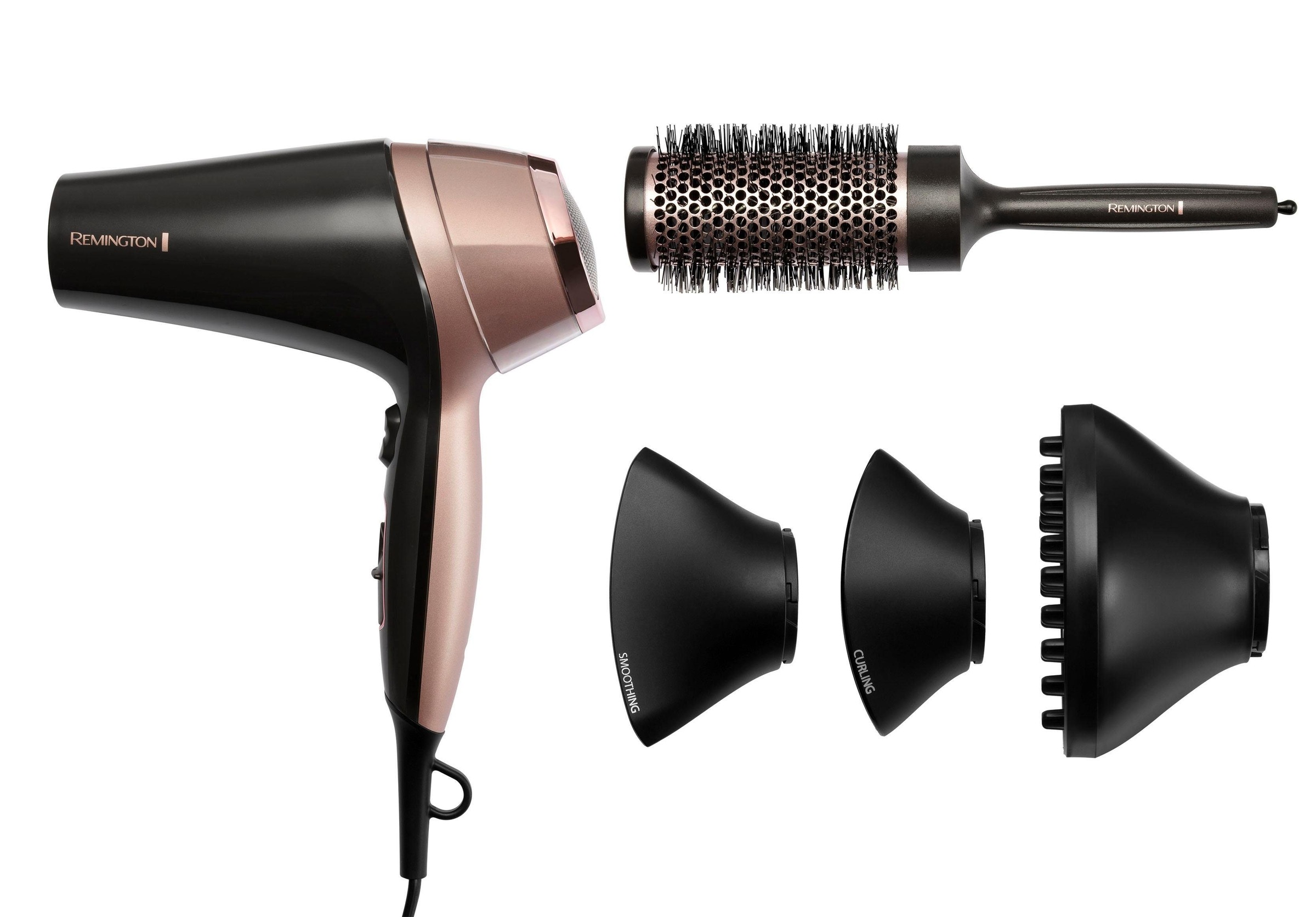 Remington Haartrockner »D5706«, 2200 W, 3 Aufsätze, leichter und leistungsstarker... kaufen