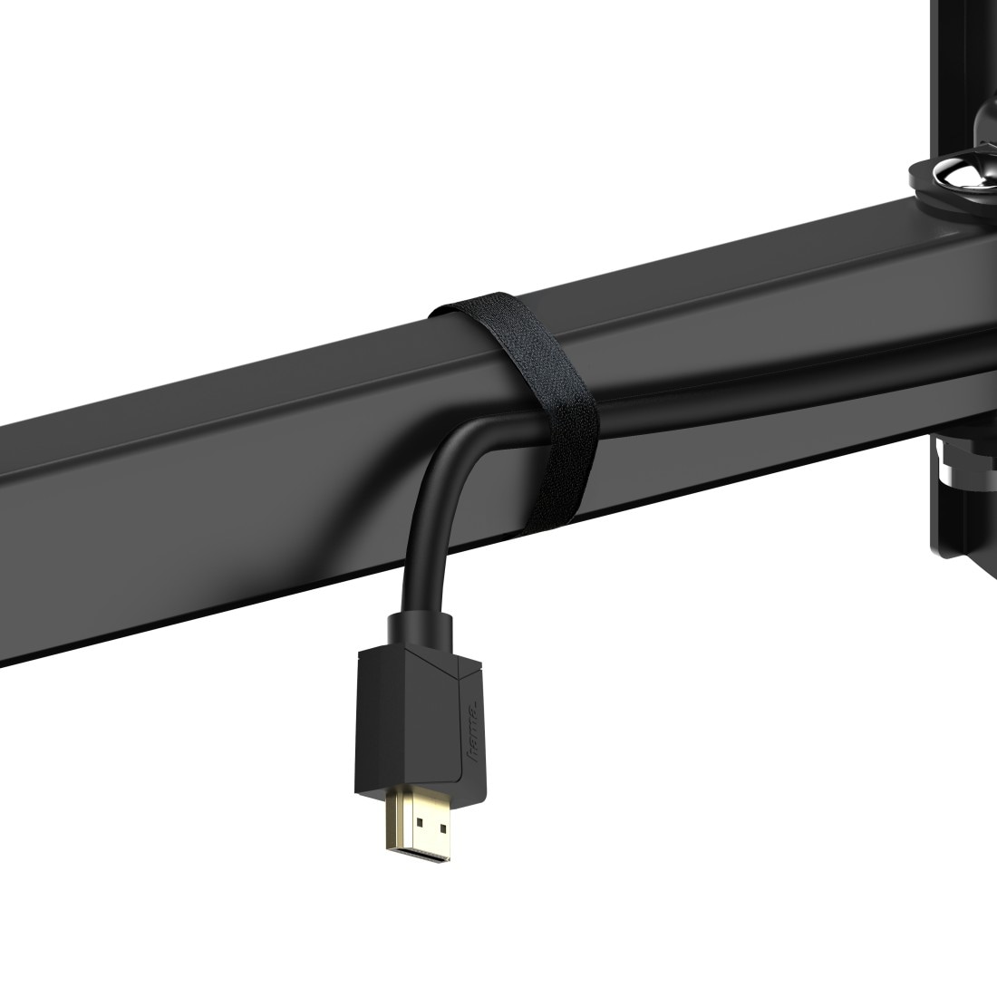 Hama TV-Wandhalterung »TV Wandhalter schwenkbar, neigbar, ausziehbar 43, 55, 58, 65, bis 75"« bis 191 cm Zoll von 32-75 Zoll, mit Kabelmanager