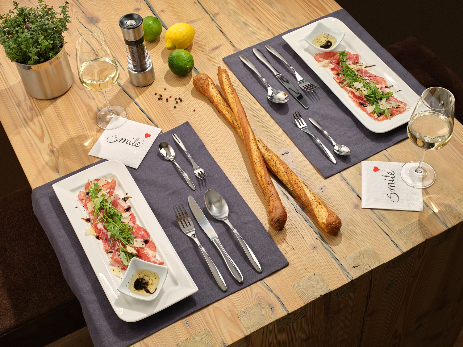 RÖSLE Besteck-Set »CULTURE«, (Set, 30 tlg.), hochglänzend, spülmaschinengeeignet