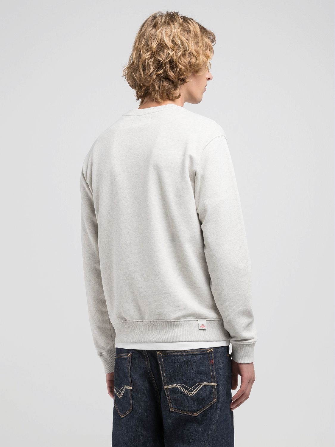 Replay Sweatshirt, mit Stickerei auf der Brust